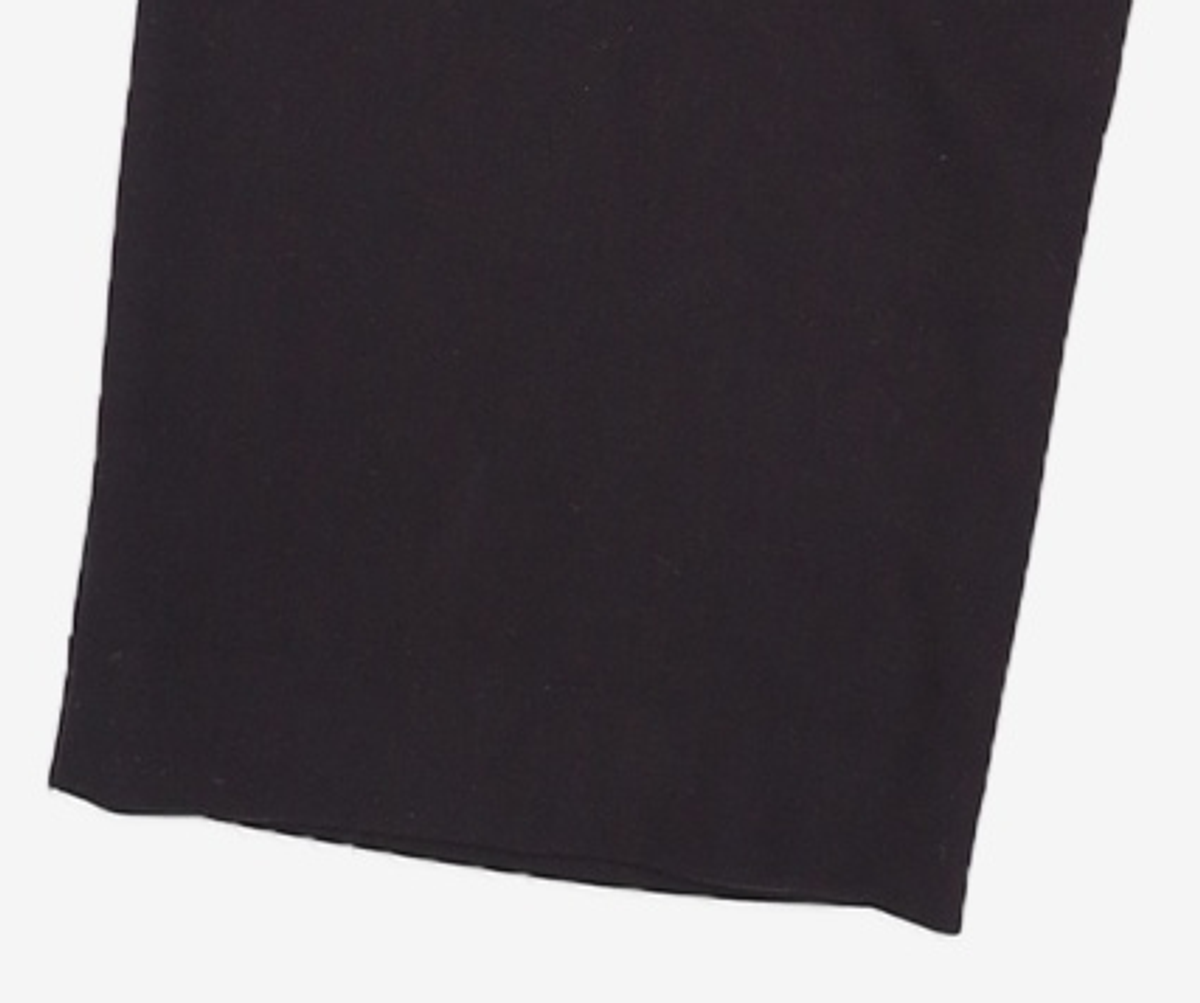 토피(TOFFEE) WOOL 투턱 와이드 슬랙스 (BLACK) S
