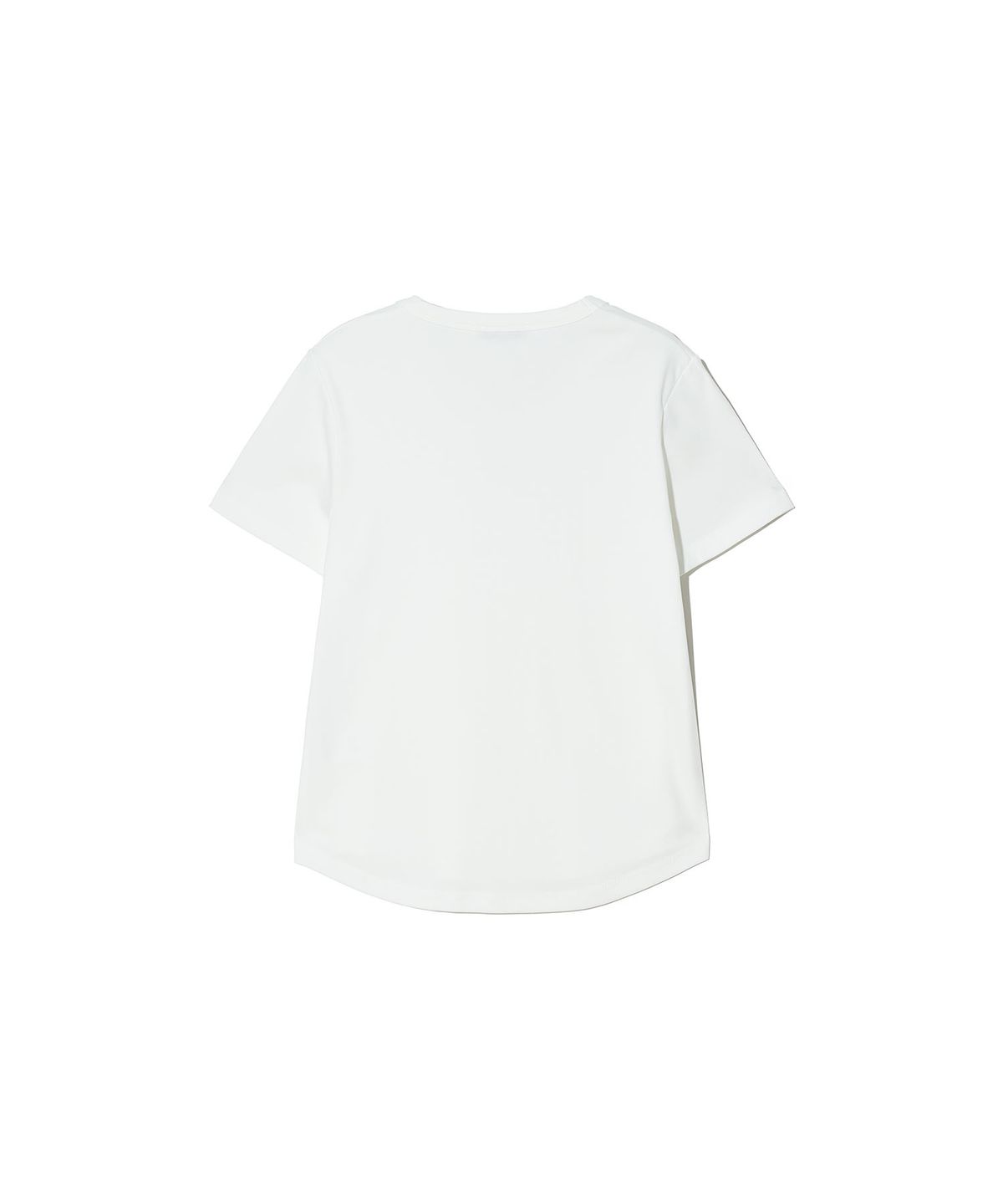 그라스플랜(GRASPLAN) Logo U-neck Half Sleeve T-shirt_Ivory