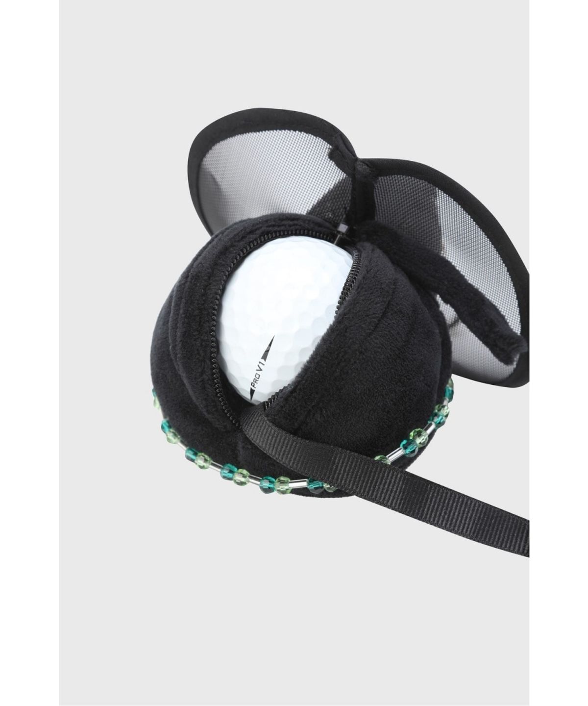 왁(WAAC) WAAC X LIV KOREA Got WAACKY Ballpouch WGGJX26450BKX
