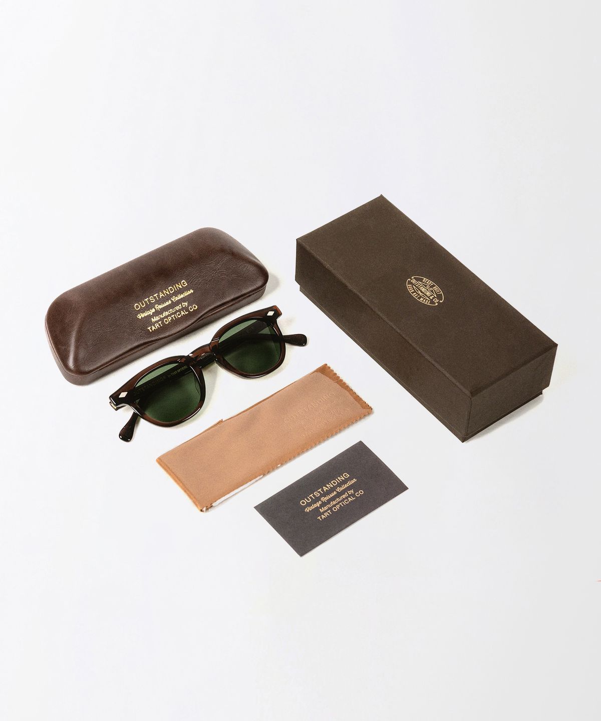 아웃스탠딩(OUTSTANDING) EXP-50S WELLINGTON SUNGLASSES_BEER
