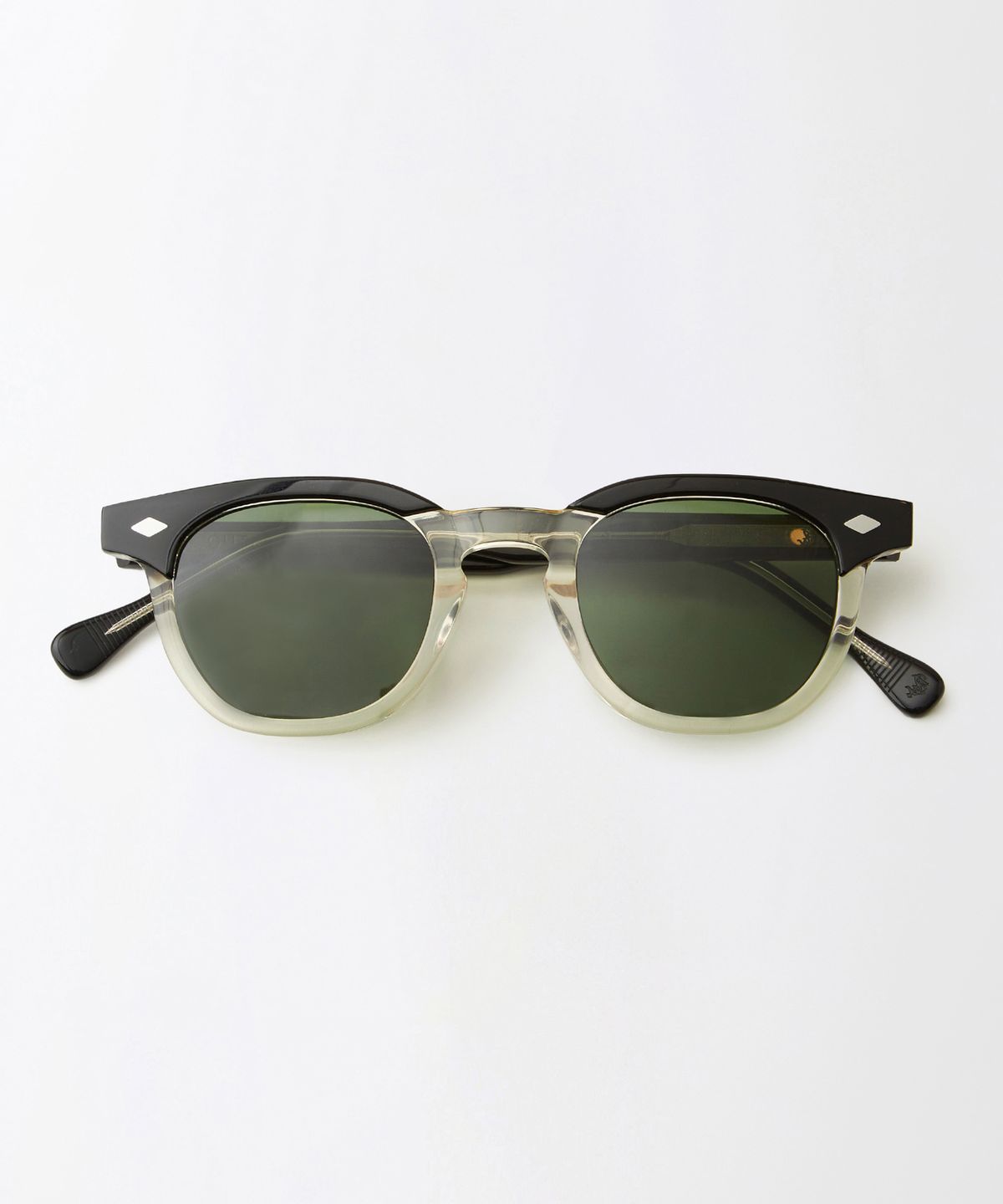 아웃스탠딩(OUTSTANDING) EXP-50S WELLINGTON SUNGLASSES_YELLOW CRYSTAL/BLACK