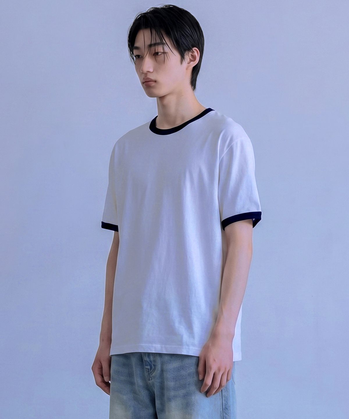 낫유즈얼(NOTUSUAL) [2PACK] 유즈얼 링거 반팔티 4color