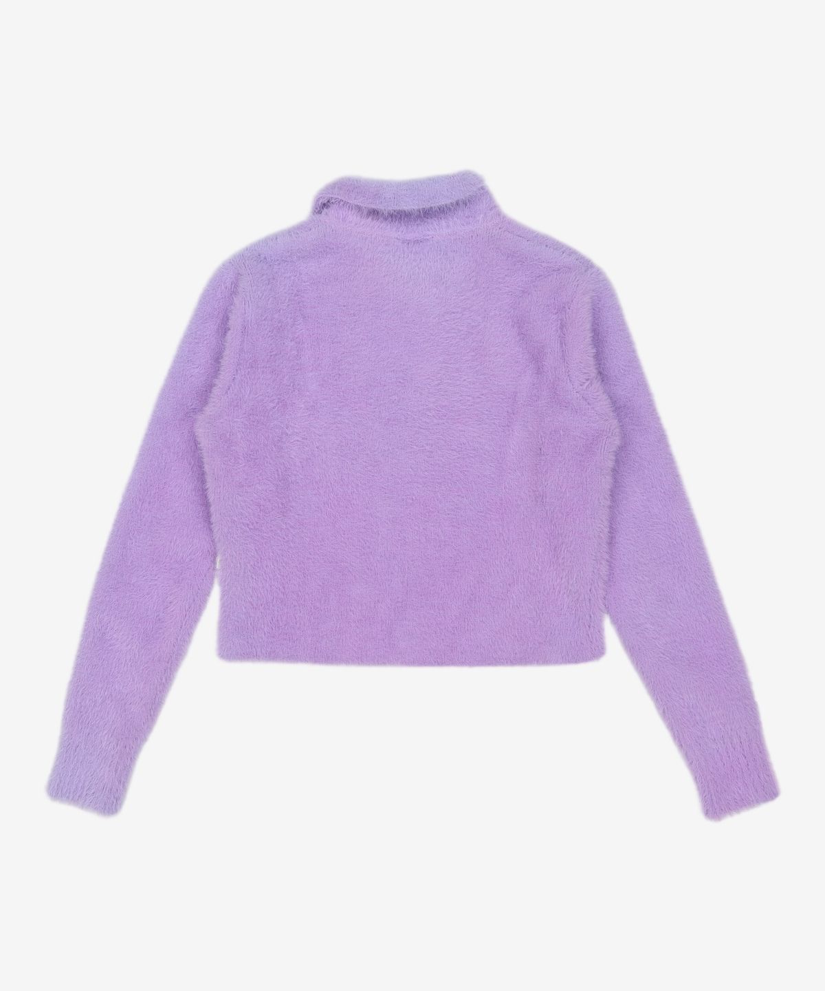 벌스원(VERSE ONE) CROPPED COLLAR KNIT SWEATER LAVENDER(FOR WOMEN) ONE
