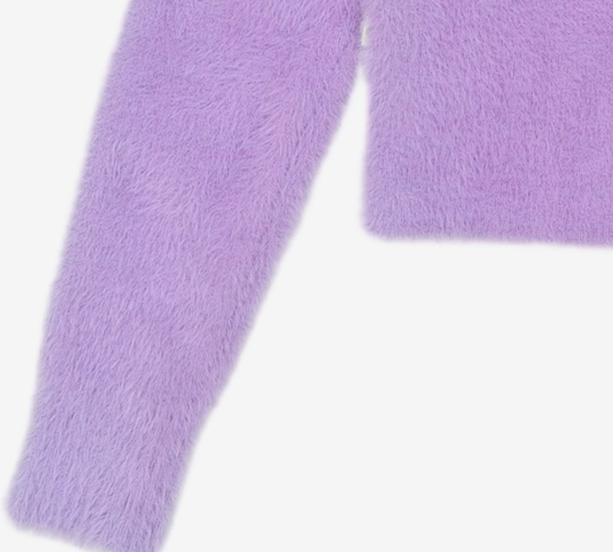 벌스원(VERSE ONE) CROPPED COLLAR KNIT SWEATER LAVENDER(FOR WOMEN) ONE