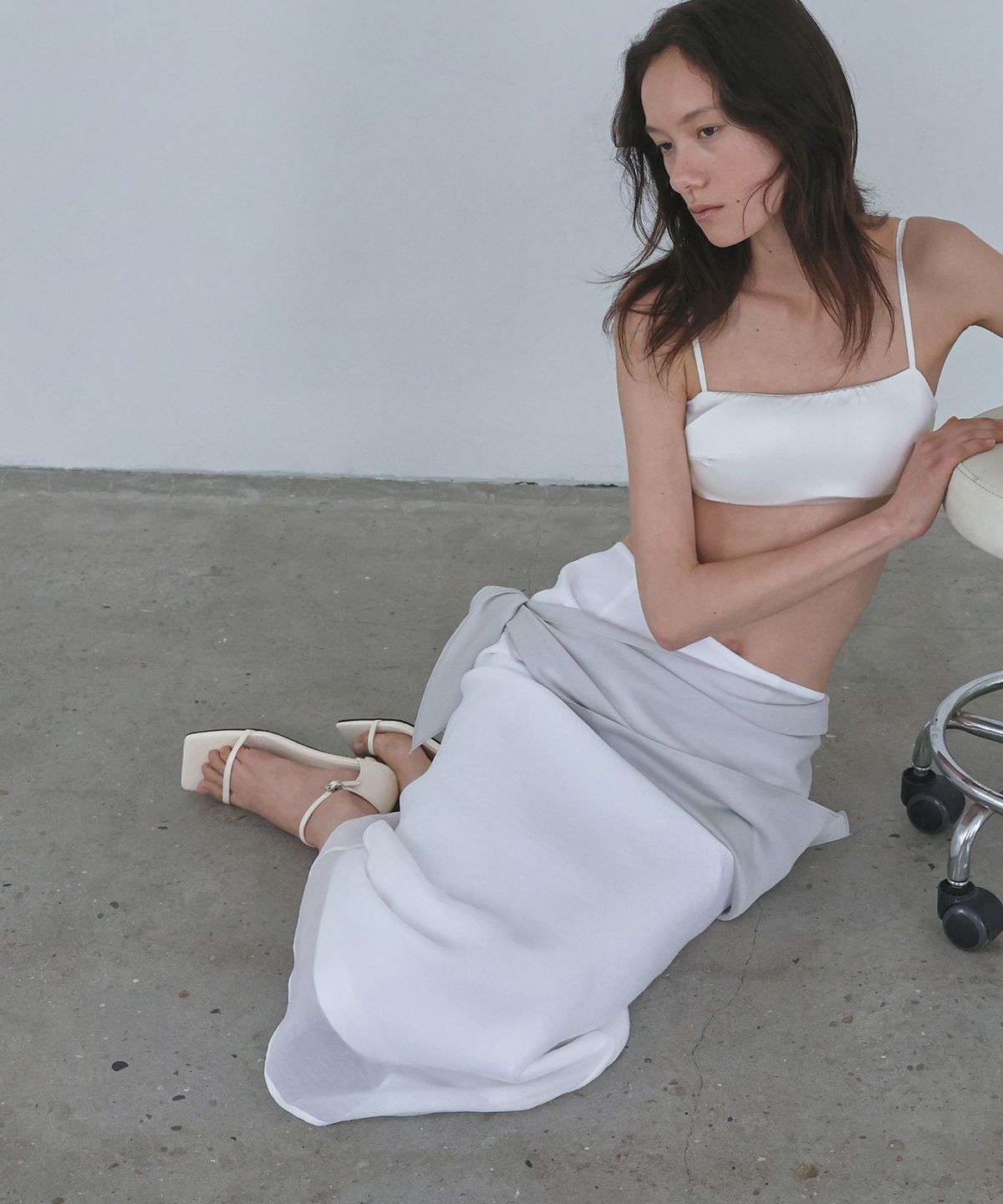 에퓨레(EPURE) MUER Square Sandal Heels (4color)