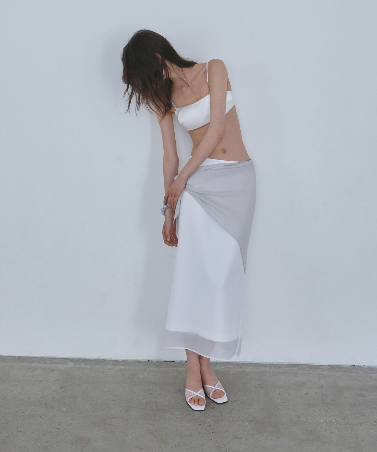 에퓨레(EPURE) LEAH Mesh Wedge Mules (3color)