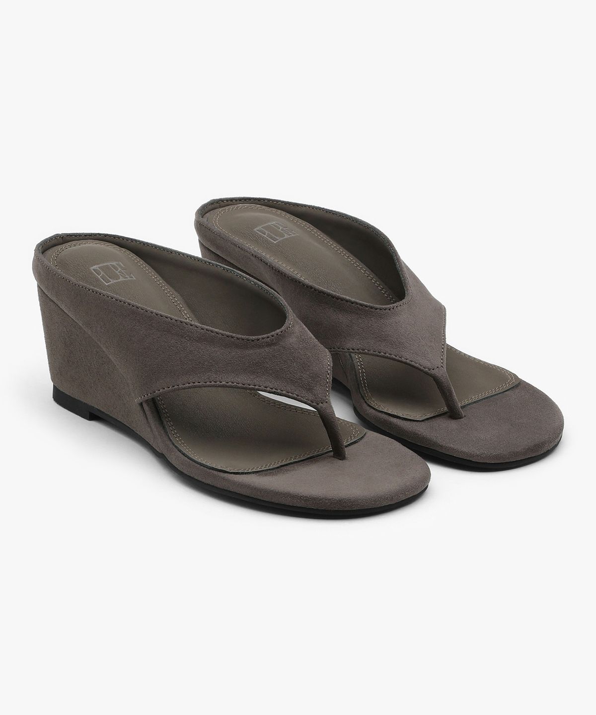 에퓨레(EPURE) POVE Suede Wedge Mules (3color)