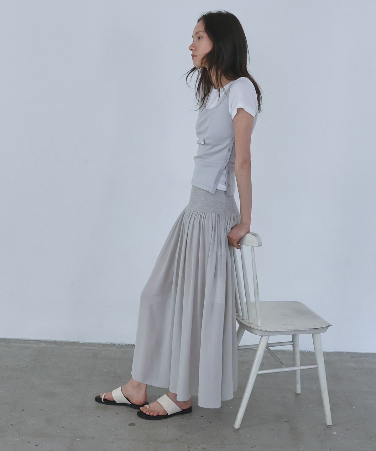 에퓨레(EPURE) LOE Flat Slides (3color)