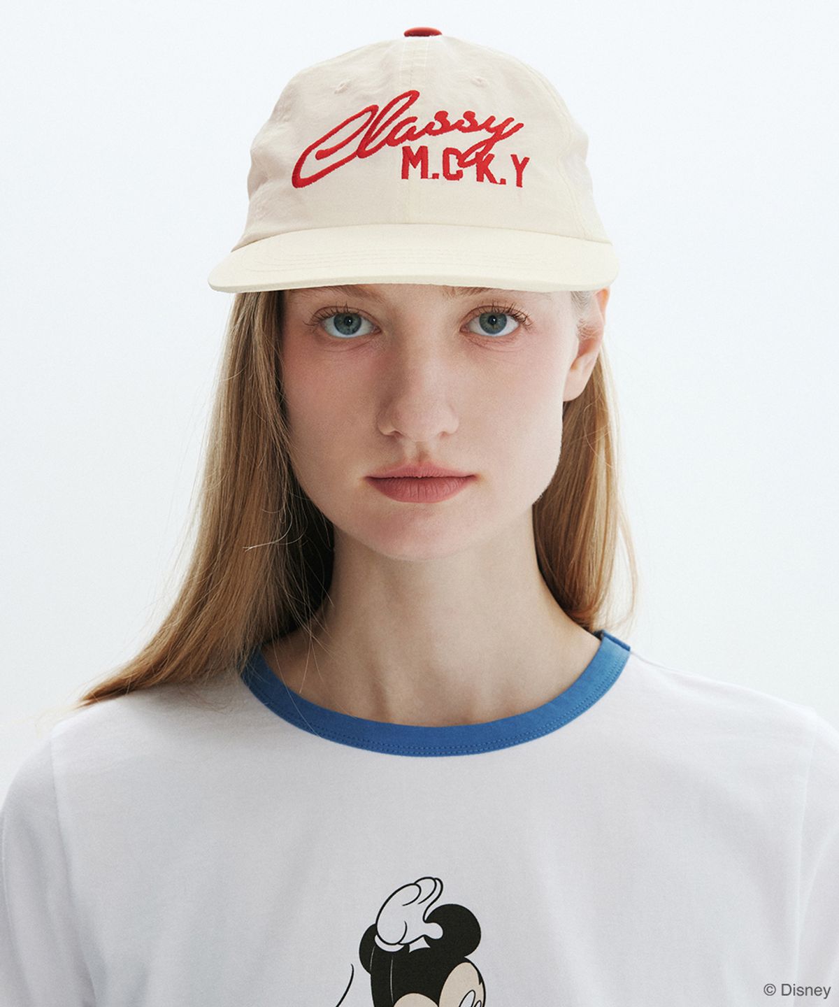 클로브(CLOVE) [26SM clove] Disney_Logo Cap (2color)