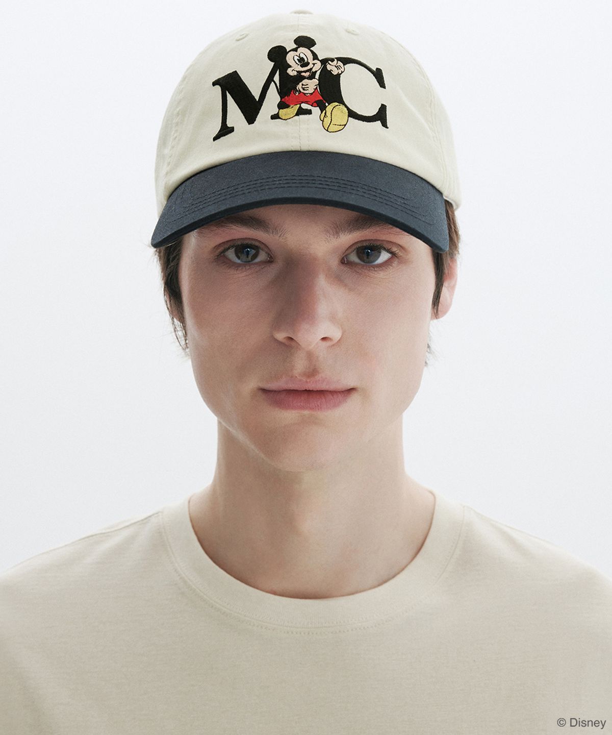클로브(CLOVE) [26SM clove] Mickey_Colorblock Cap (2color)
