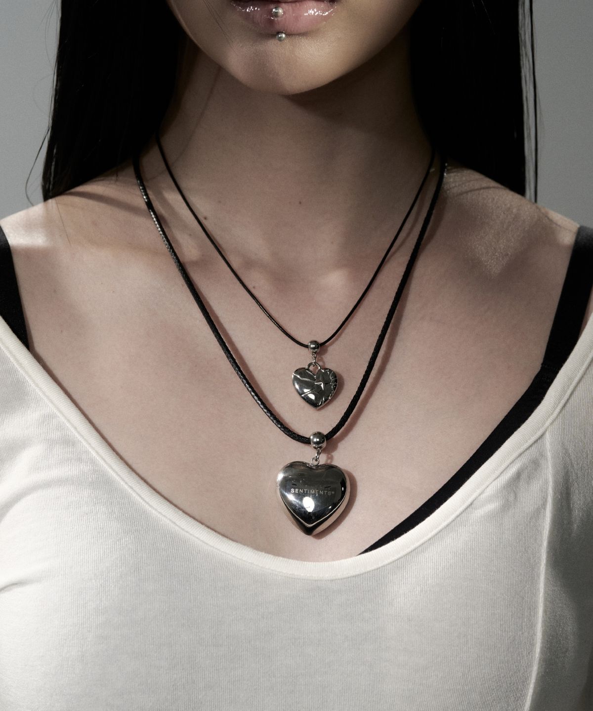 센티멍(SENTIMENTS) NO.727 [BLACK] NECKLACE
