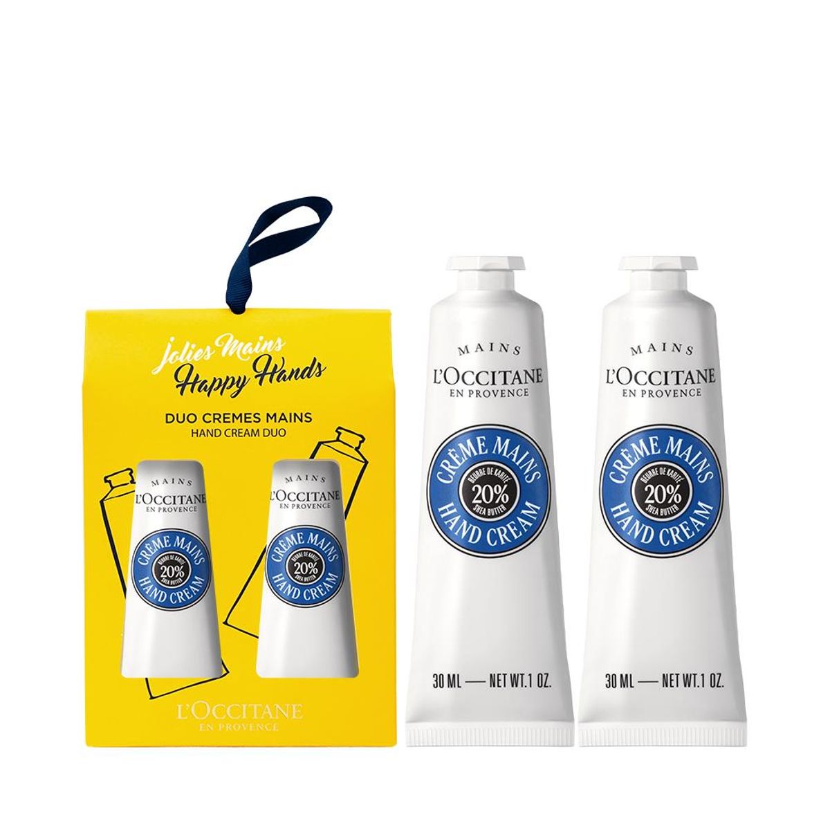 록시땅(LOCCITANE) 시어 버터 카리테 콩포르 핸드 듀오