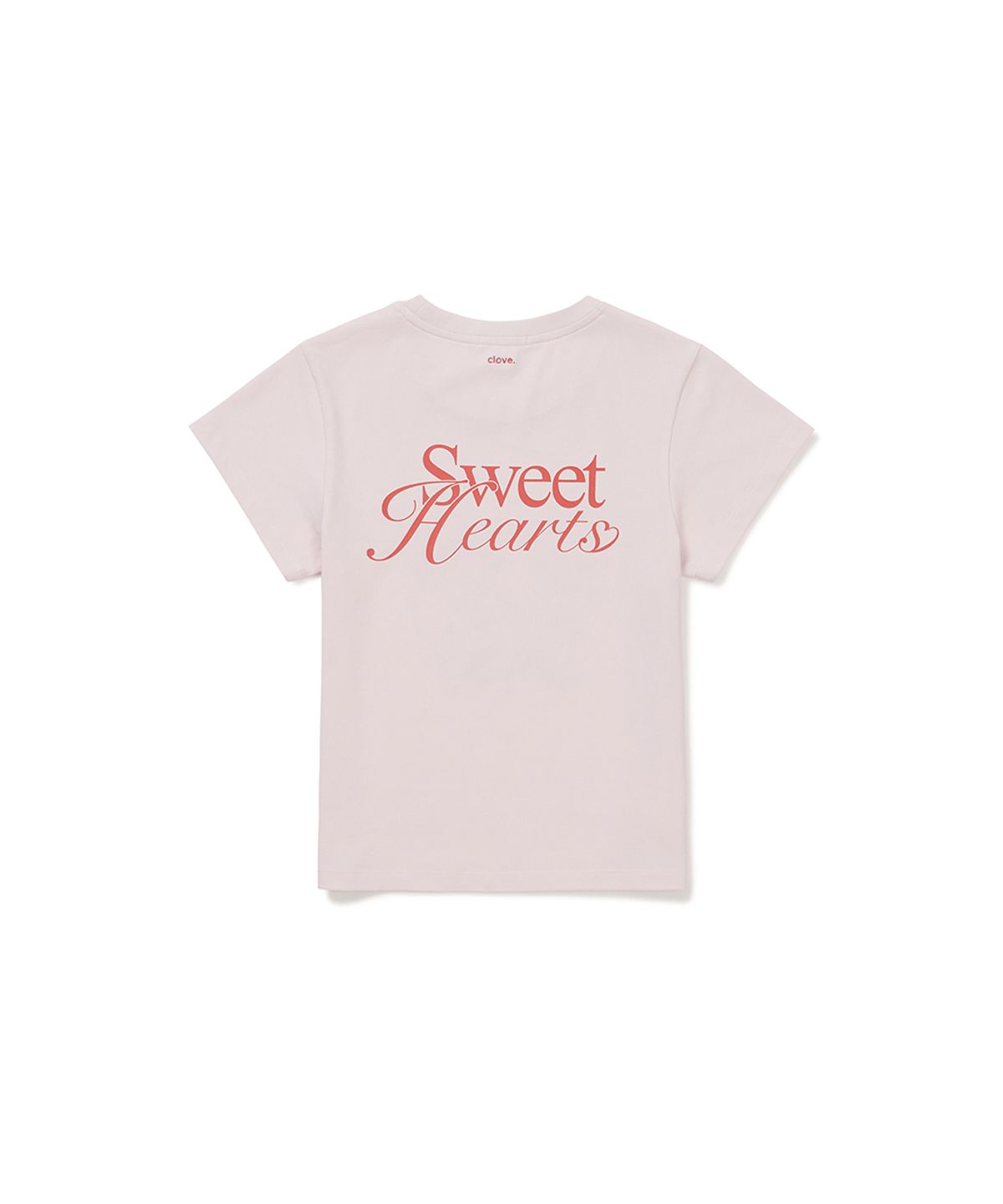 클로브(CLOVE) [26SM clove] Minnie_Crop T-Shirt (Pink)