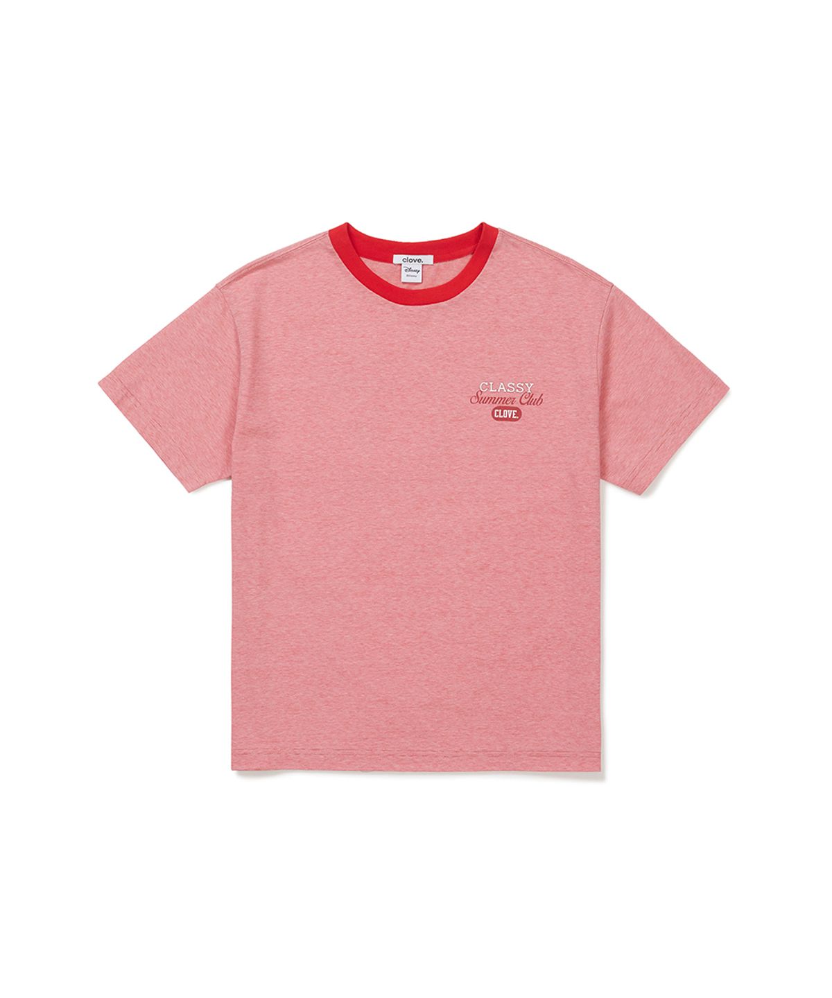 클로브(CLOVE) [26SM clove] Mickey_Stripe T-Shirt (Red)