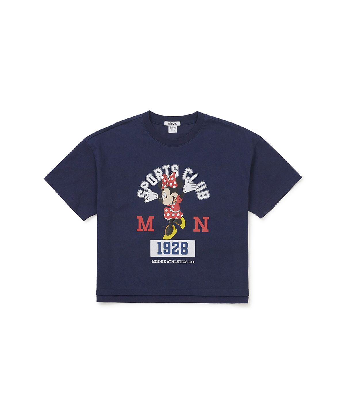 클로브(CLOVE) [26SM clove] Mickey_Short T-Shirt (Navy)