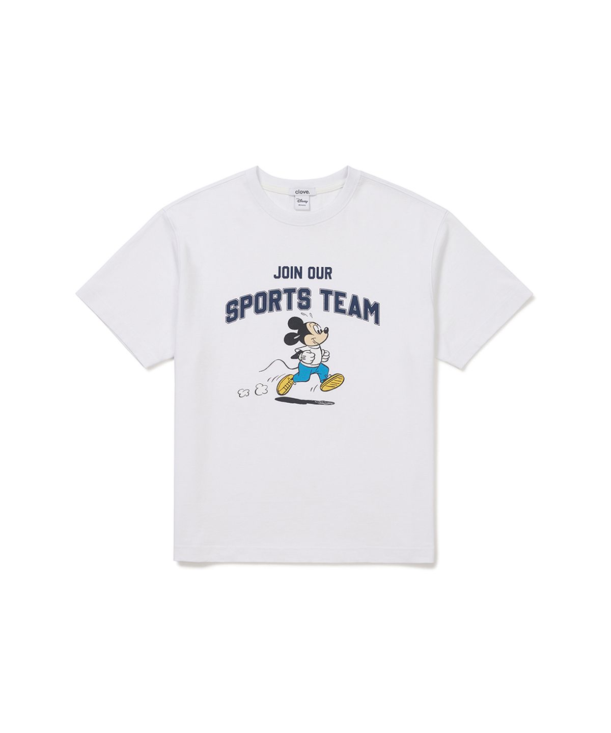 클로브(CLOVE) [26SM clove] Mickey_Sports T-Shirt (White)
