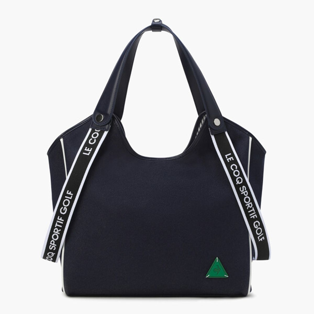 르꼬끄 골프(LECOQ GOLF) 여성 웨빙 빅 쇼퍼백 _NAVY GR122LBG14