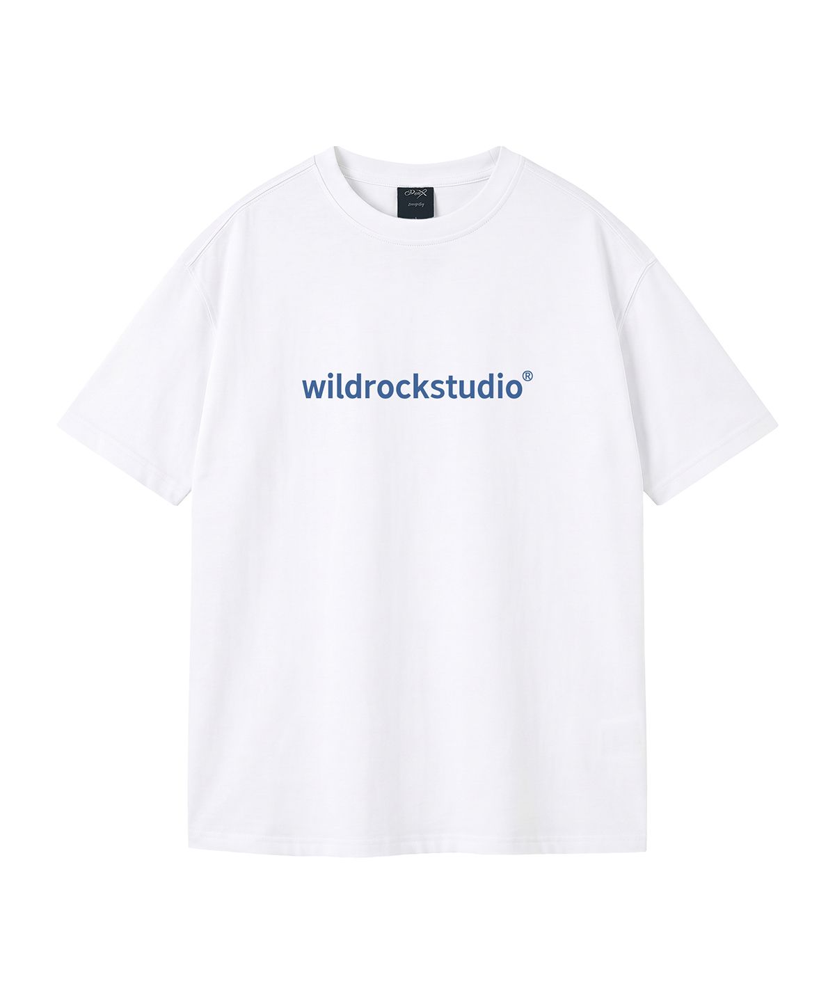 와일드락(WILDROCK) Standard Logo 피그먼트 오버핏 반팔 티셔츠 (크롭 포함)