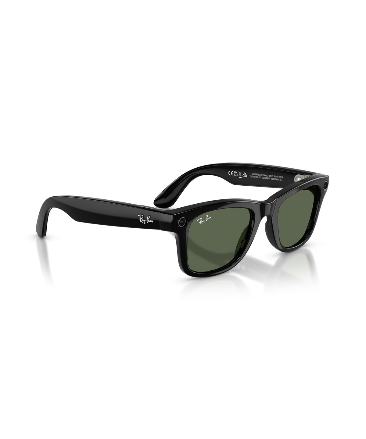 레이밴(RAYBAN) [Ray-Ban Meta] WAYFARER 선글라스 (Non-Polar) - 샤이니 블랙 / 0RW401260171