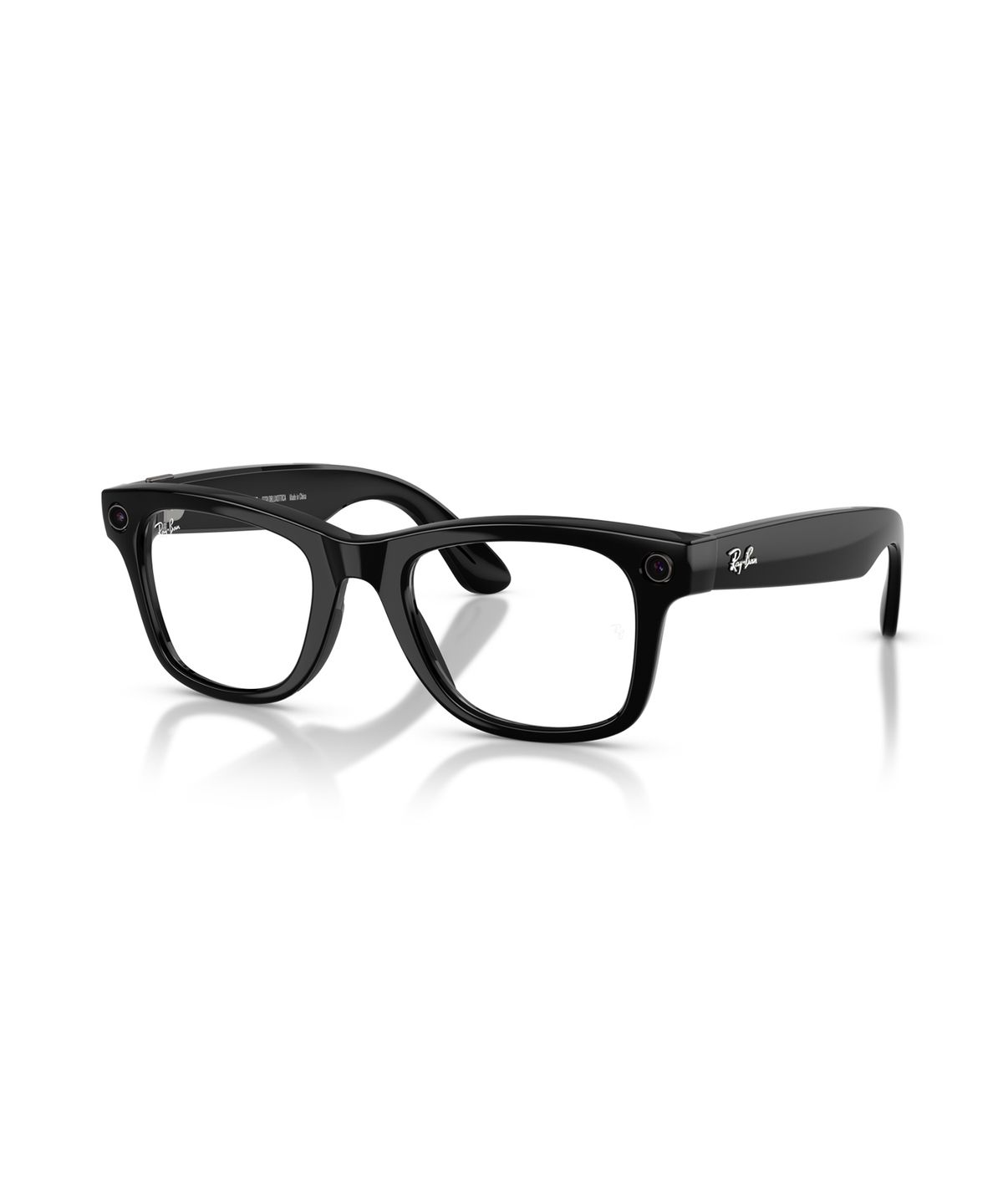 레이밴(RAYBAN) [Ray-Ban Meta] WAYFARER 선글라스 (Transitions) - 샤이니 블랙 / 0RW40126011M