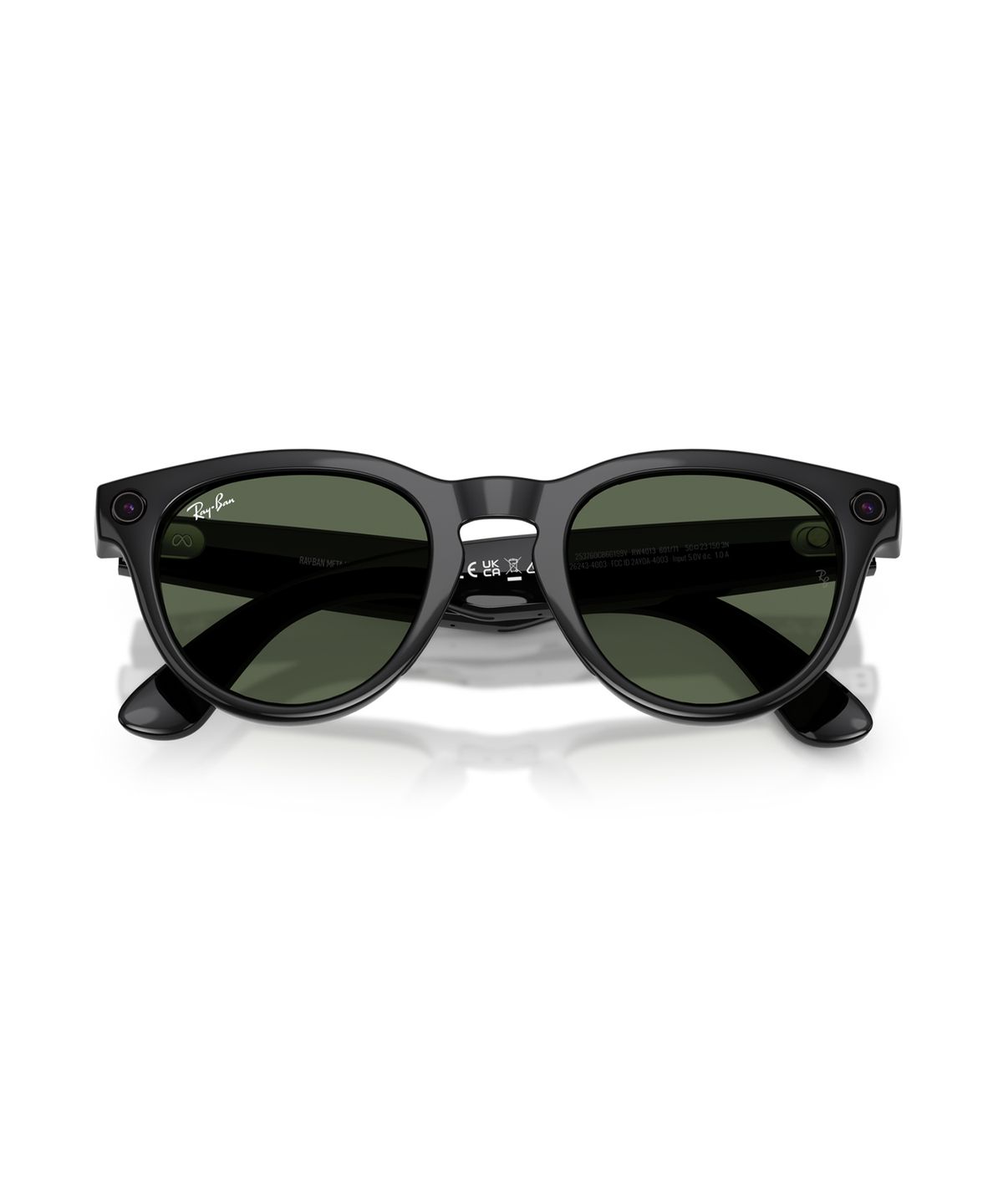 레이밴(RAYBAN) [Ray-Ban Meta] HEADLINER 선글라스 (Non-polar) - 샤이니 블랙 / 0RW401360171