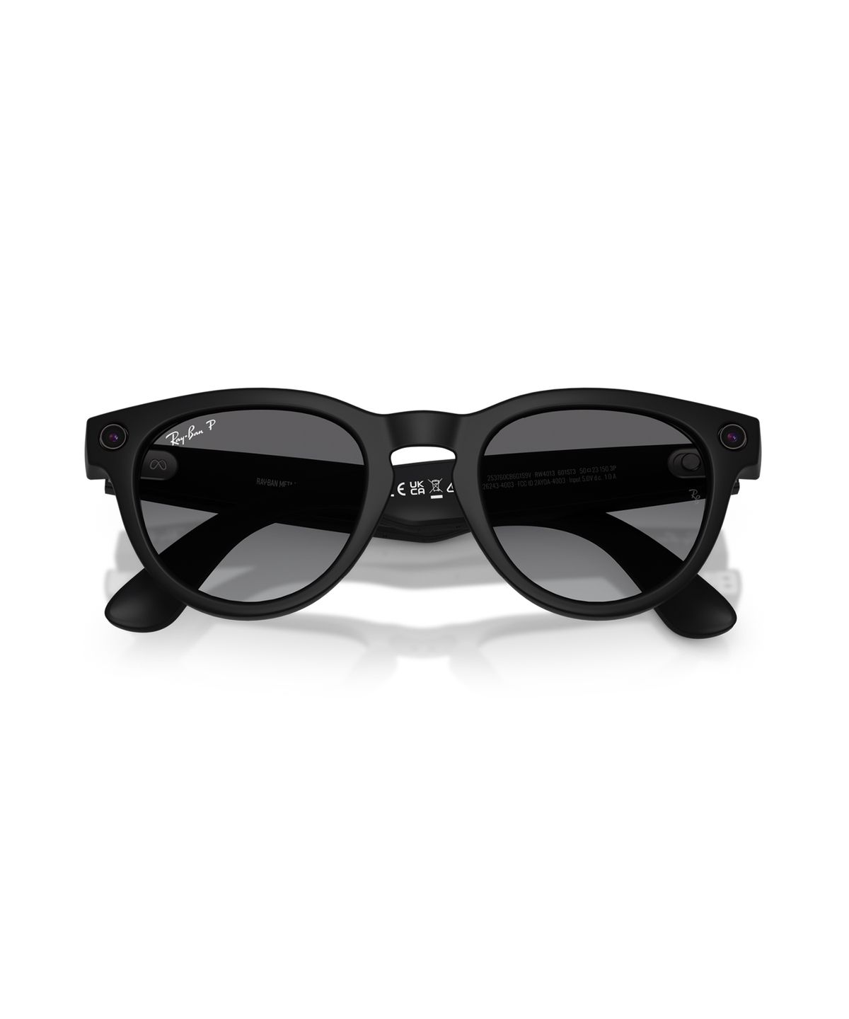 레이밴(RAYBAN) [Ray-Ban Meta] HEADLINER 선글라스 (Polar) - 매트 블랙 / 0RW4013601ST3
