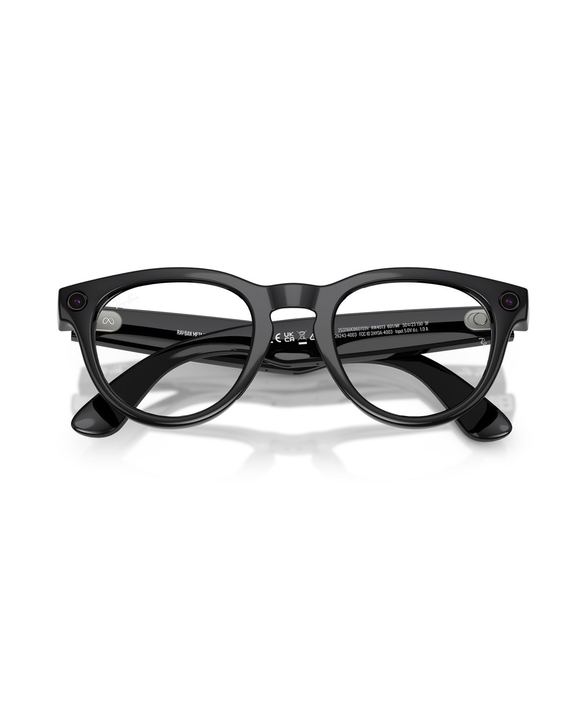 레이밴(RAYBAN) [Ray-Ban Meta] HEADLINER 선글라스 (Transitions) - 샤이니 블랙 / 0RW4013601MF