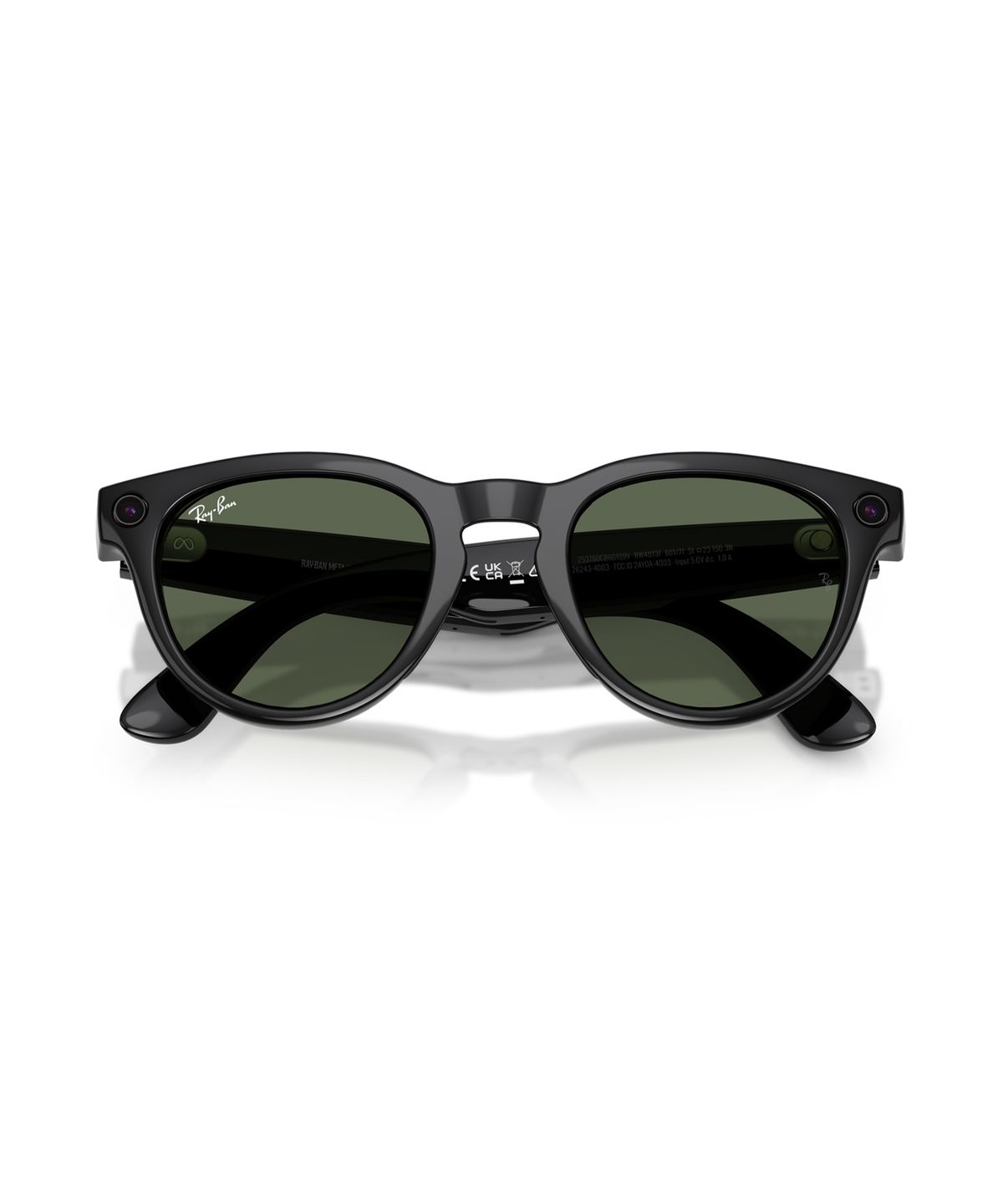 레이밴(RAYBAN) [Ray-Ban Meta] HEADLINER LNB 선글라스 (Non-polar) - 샤이니 블랙 / 0RW4013F60171