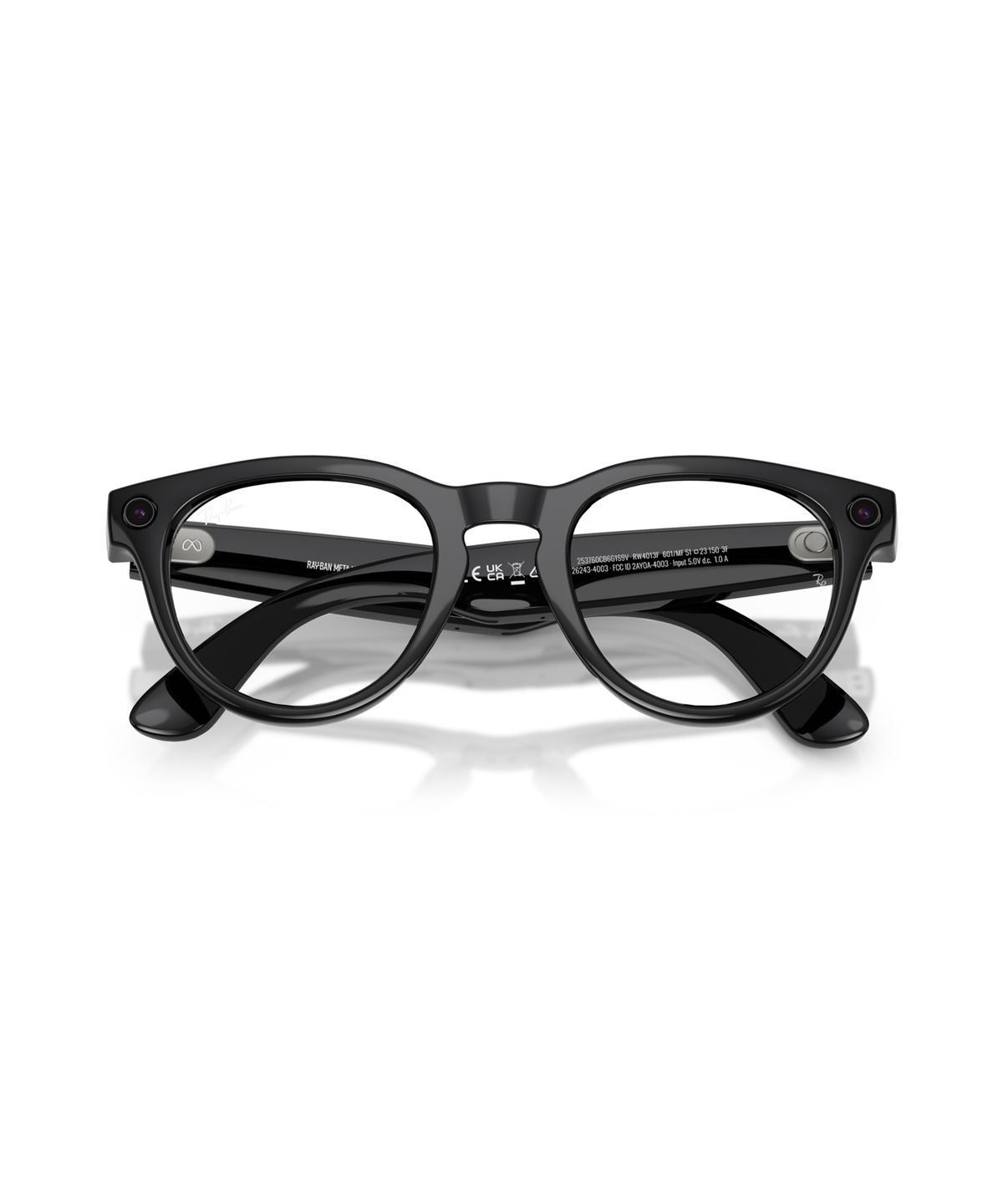 레이밴(RAYBAN) [Ray-Ban Meta] HEADLINER LNB 선글라스 (Transitions) - 샤이니 블랙 / 0RW4013F601MF