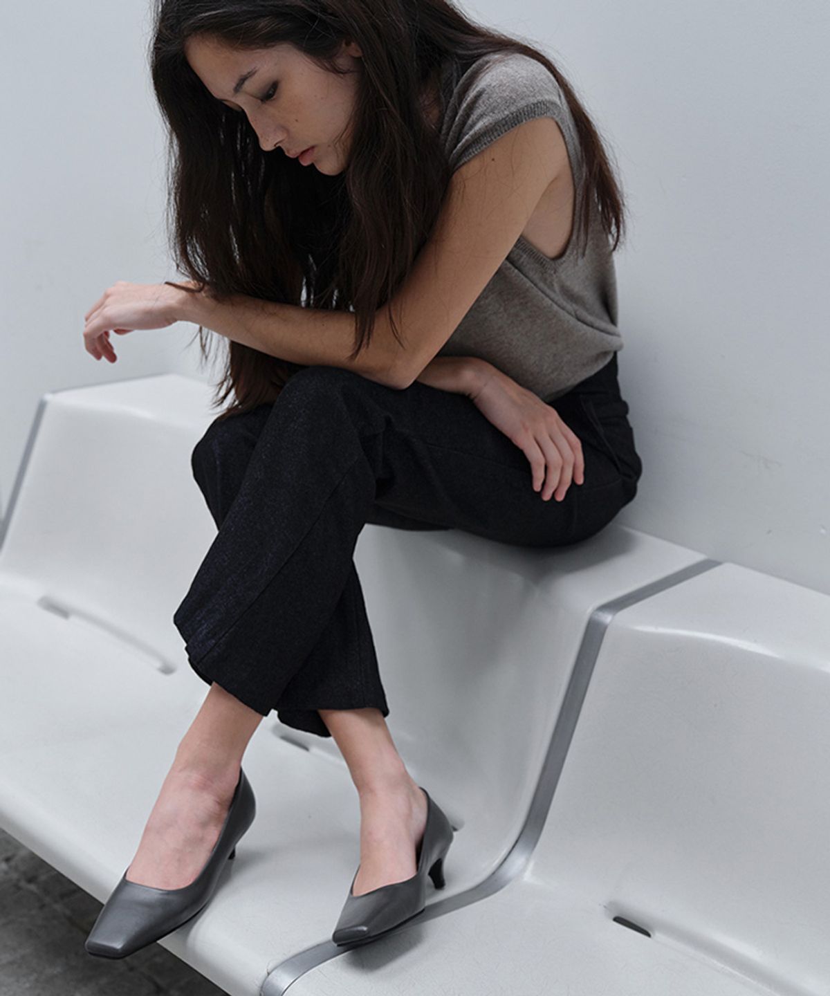 코르베(CORVE) MAIA / 마이아 스퀘어 펌프스 (3colors)