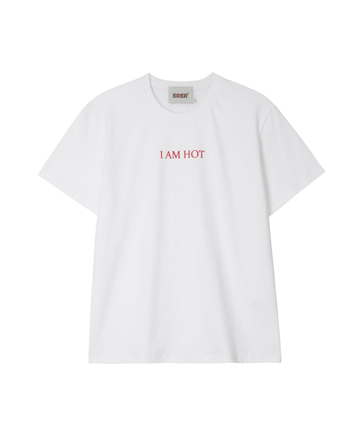 에르에르(ERER) I Am Hot Vintage T-Shirt White
