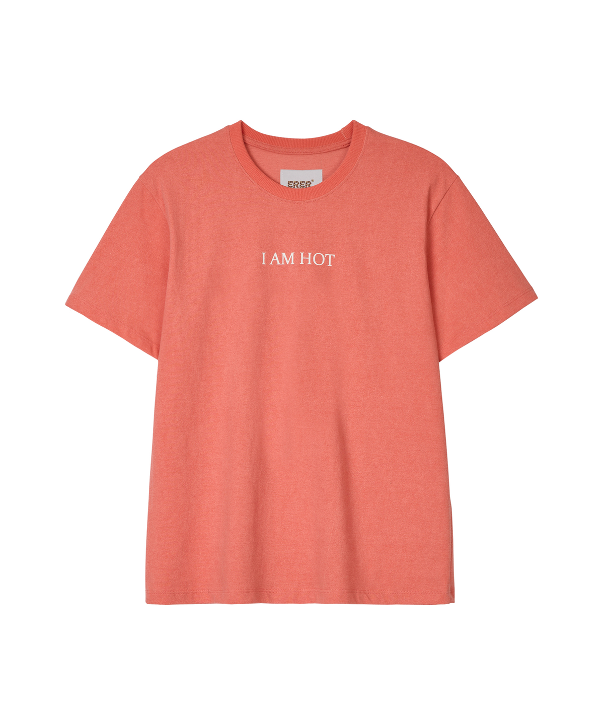 에르에르(ERER) I Am Hot Vintage T-Shirt Red
