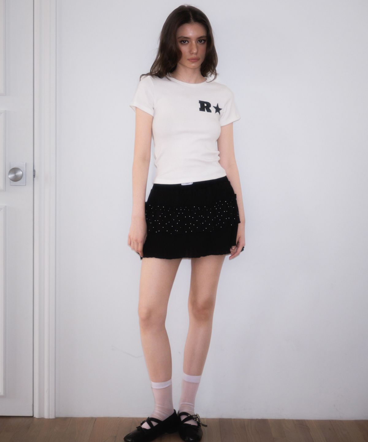 로제프란츠(ROSEFRANTZ) R Star Logo T-shirt [White]