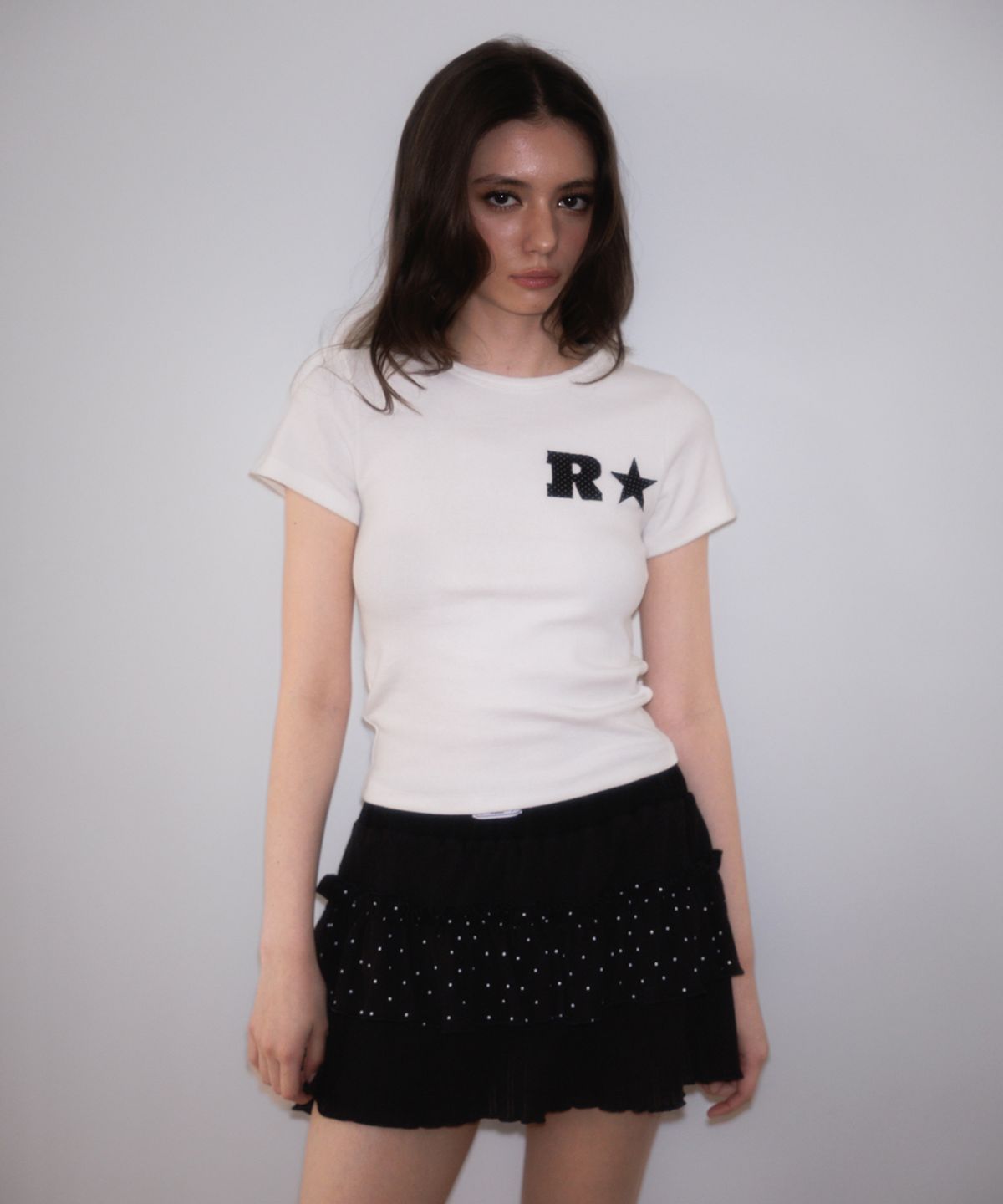 로제프란츠(ROSEFRANTZ) R Star Logo T-shirt [White]