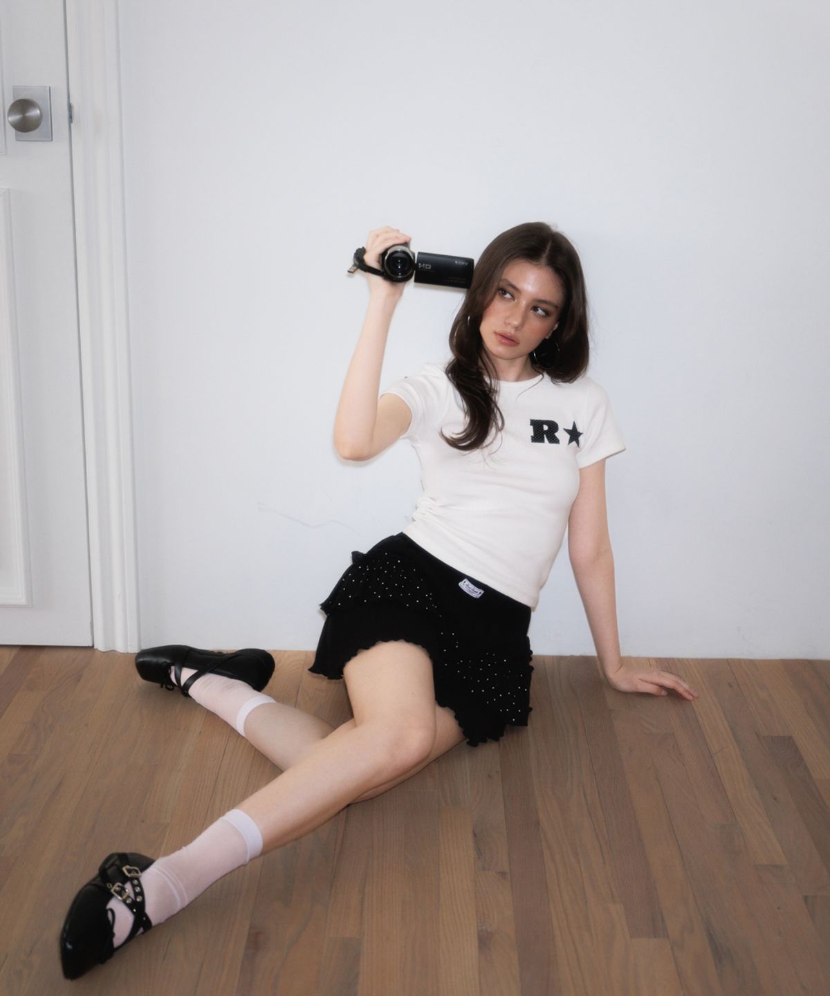 로제프란츠(ROSEFRANTZ) R Star Logo T-shirt [White]