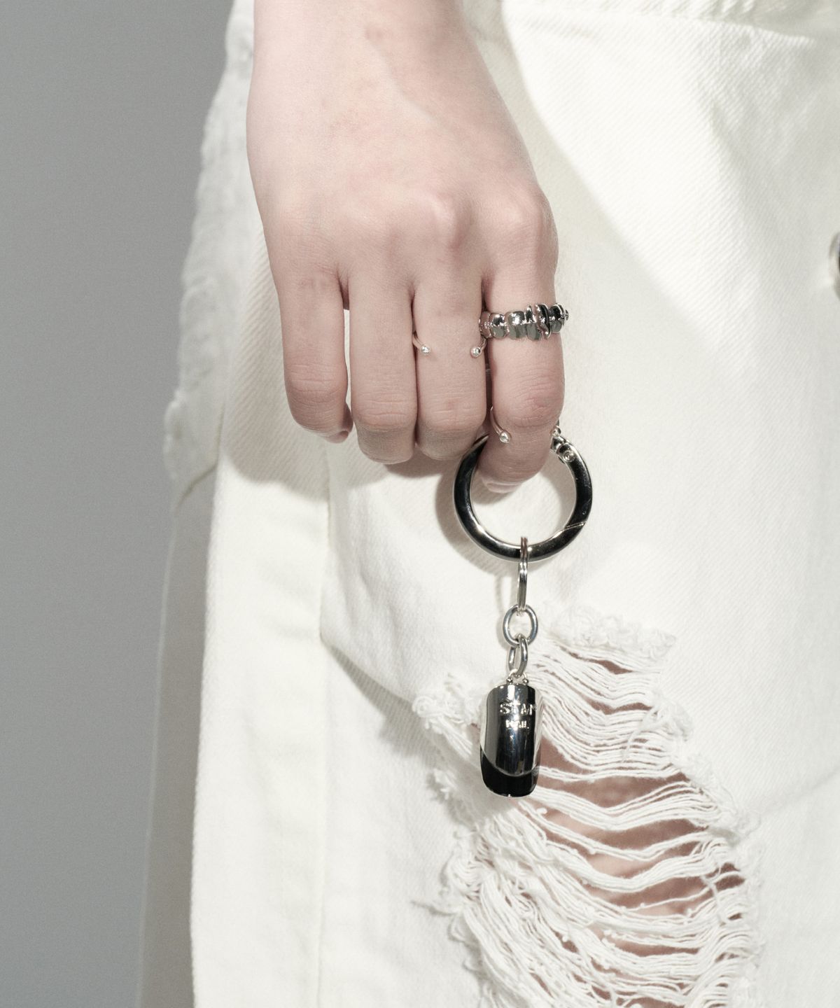 센티멍(SENTIMENTS) NO.740 [SILVER] KEY RING