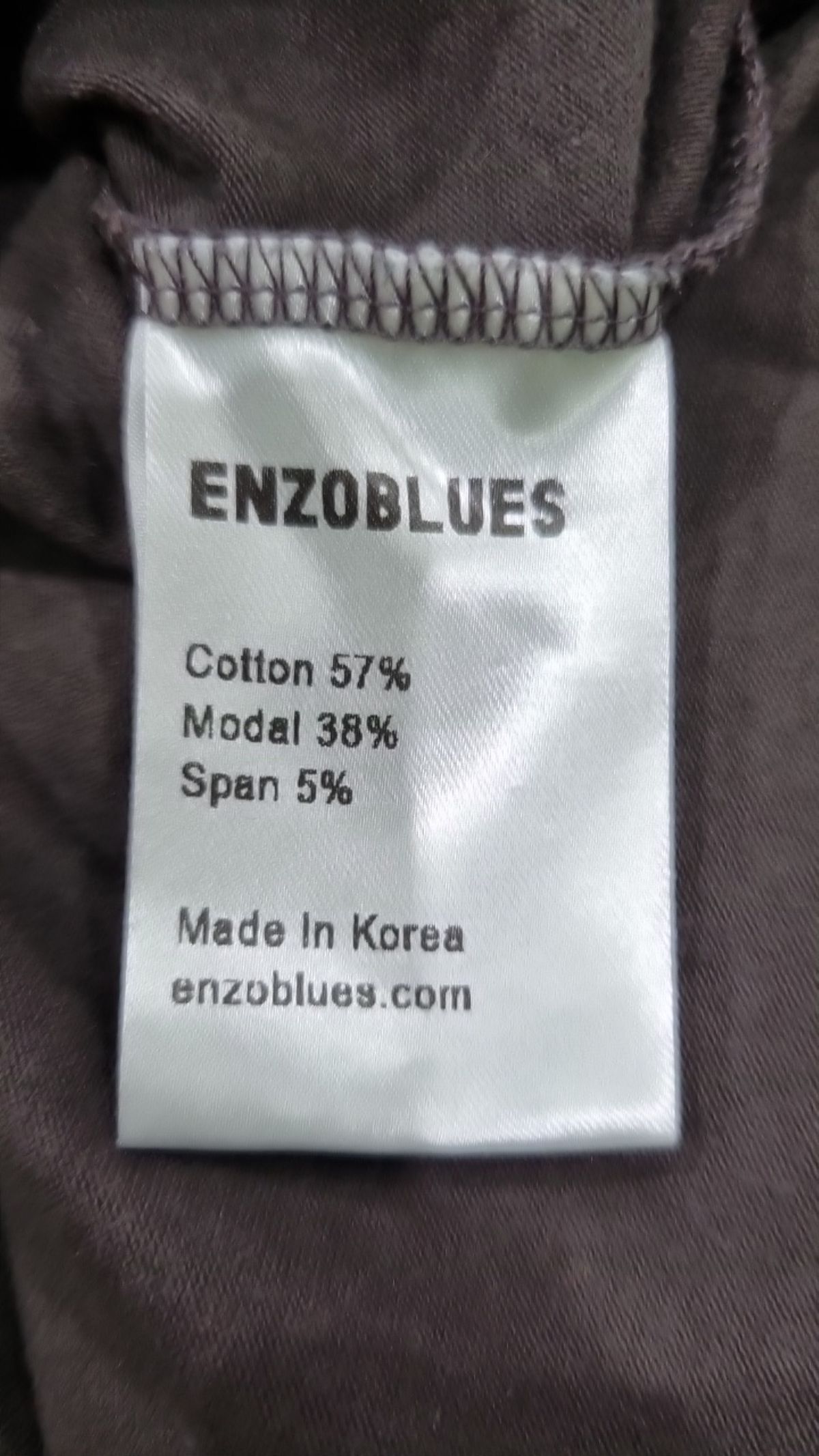 엔조 블루스(ENZO BLUES) 반소매 티셔츠 FREE