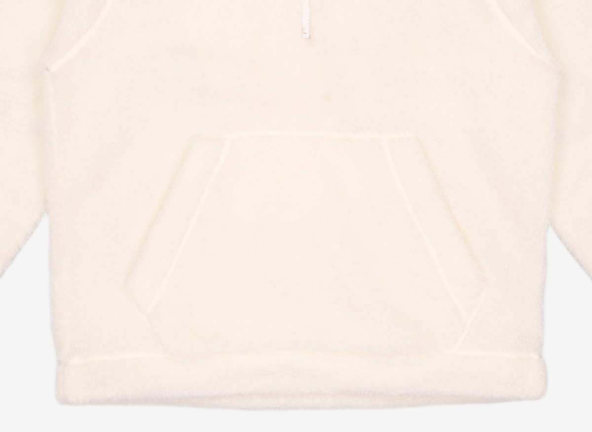 빈폴 스포츠(BEANPOLE SPORT) [스마일리] 화이트 남성 부클 플리스 후드 아노락 티셔츠 (BO9X41D621) 95