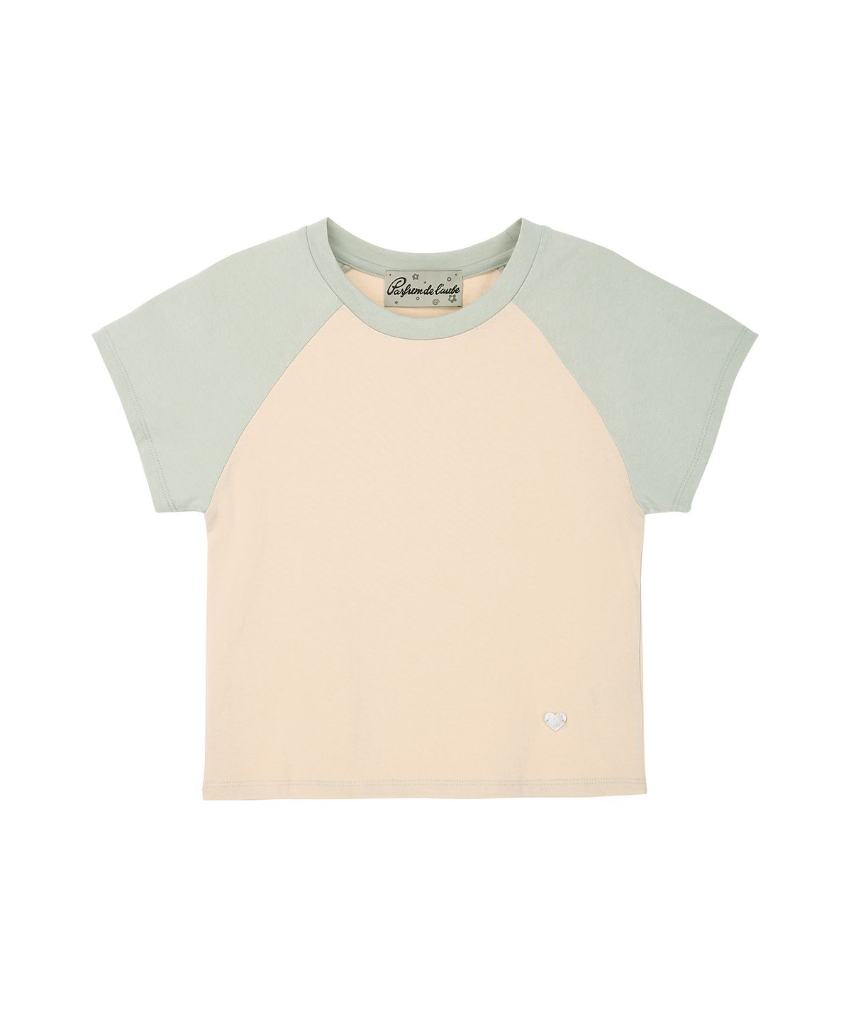 파퓸드로브(PARFUM DE LAUBE) Melly Crop Tee Beige