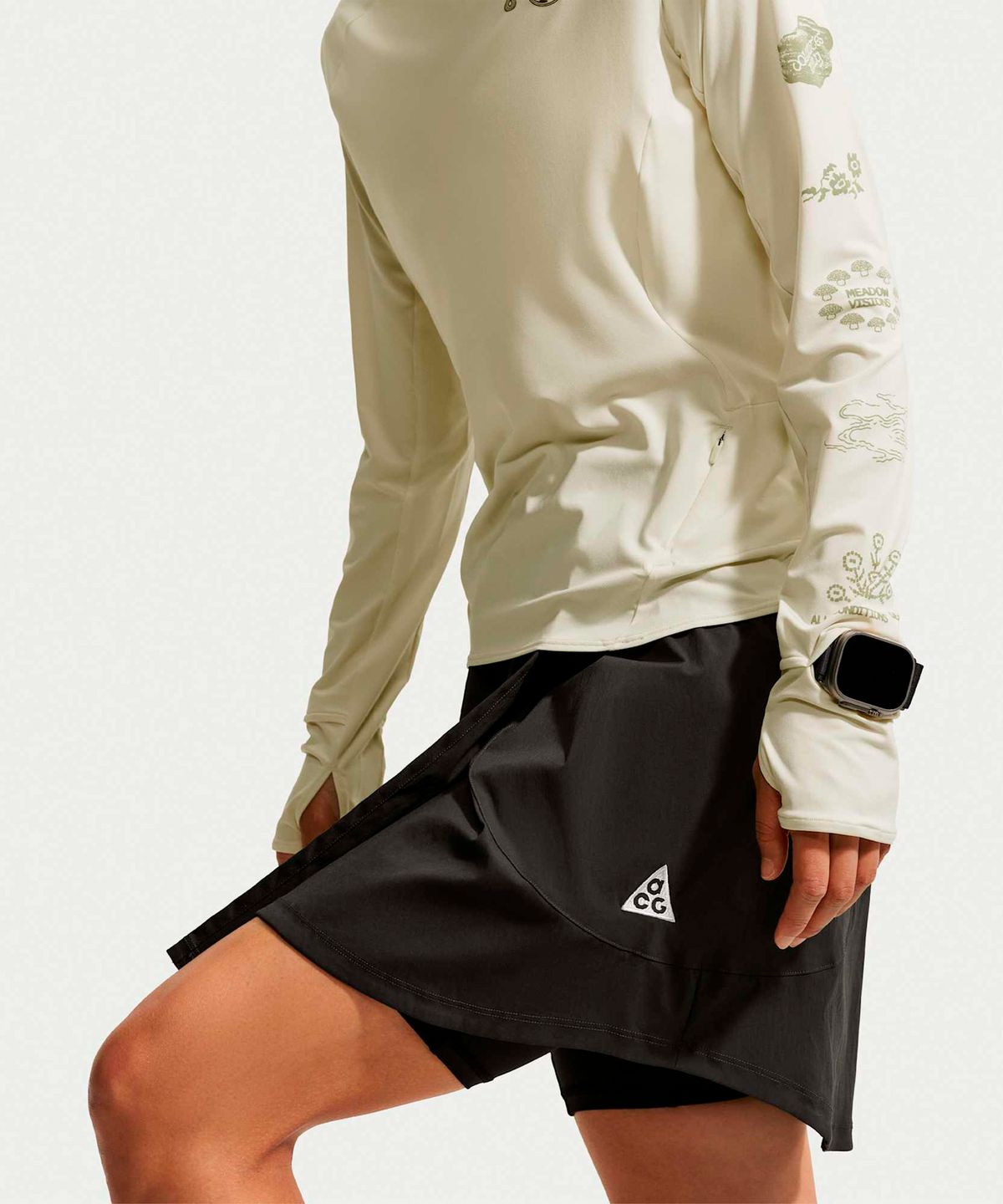 나이키(NIKE) ACG 파이브 타워스 스코트 W - 앤트러사이트:서밋 화이트 / IF1544-010