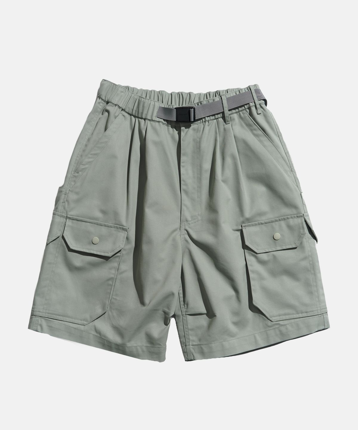 미드업데이트(MIDUPDATE) Classic fit cargo pants Gray
