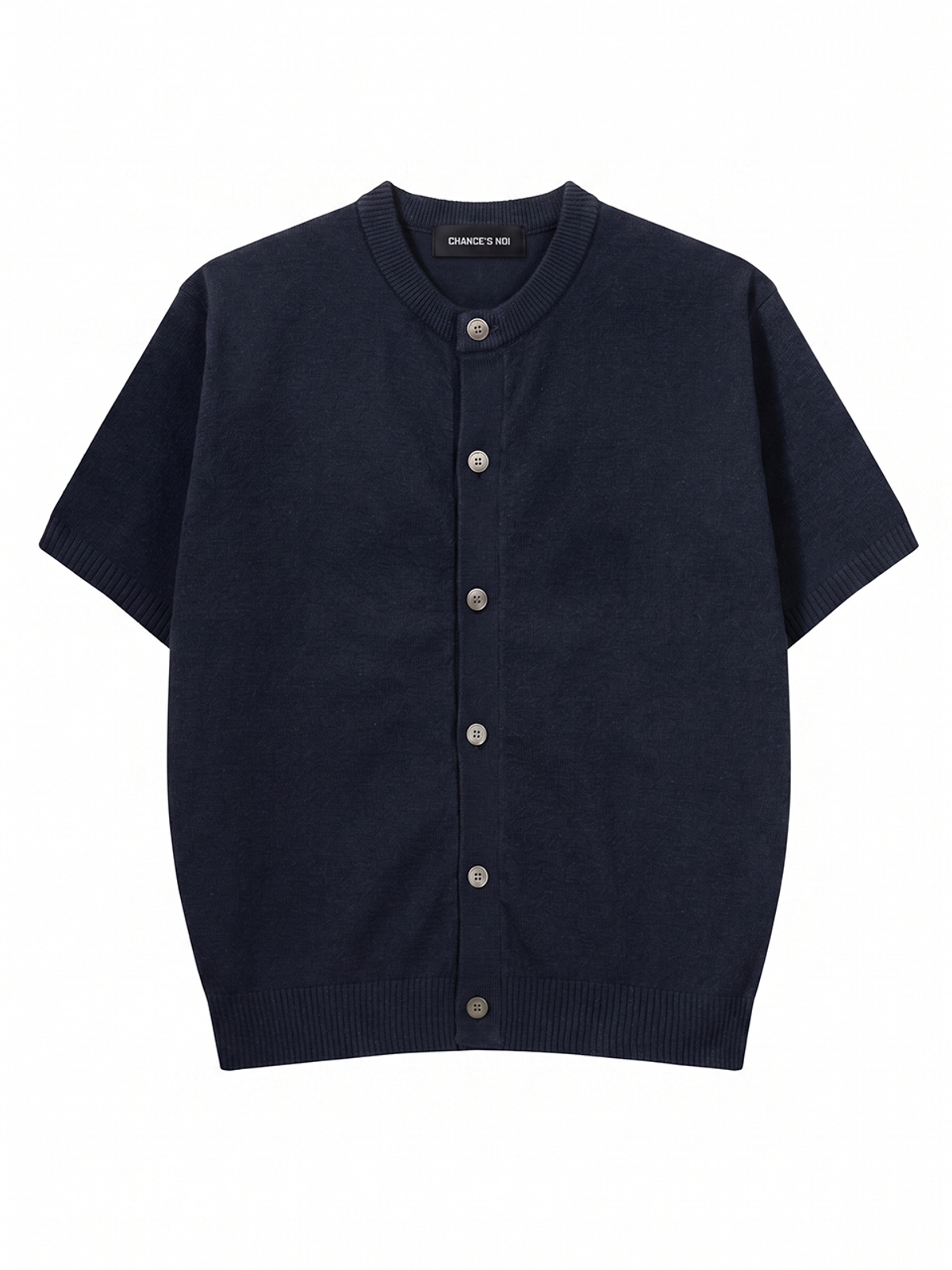 챈세스노이(CHANCE'S NOI) 라이트 부클 하프 니트 가디건(3color)/M262OT01