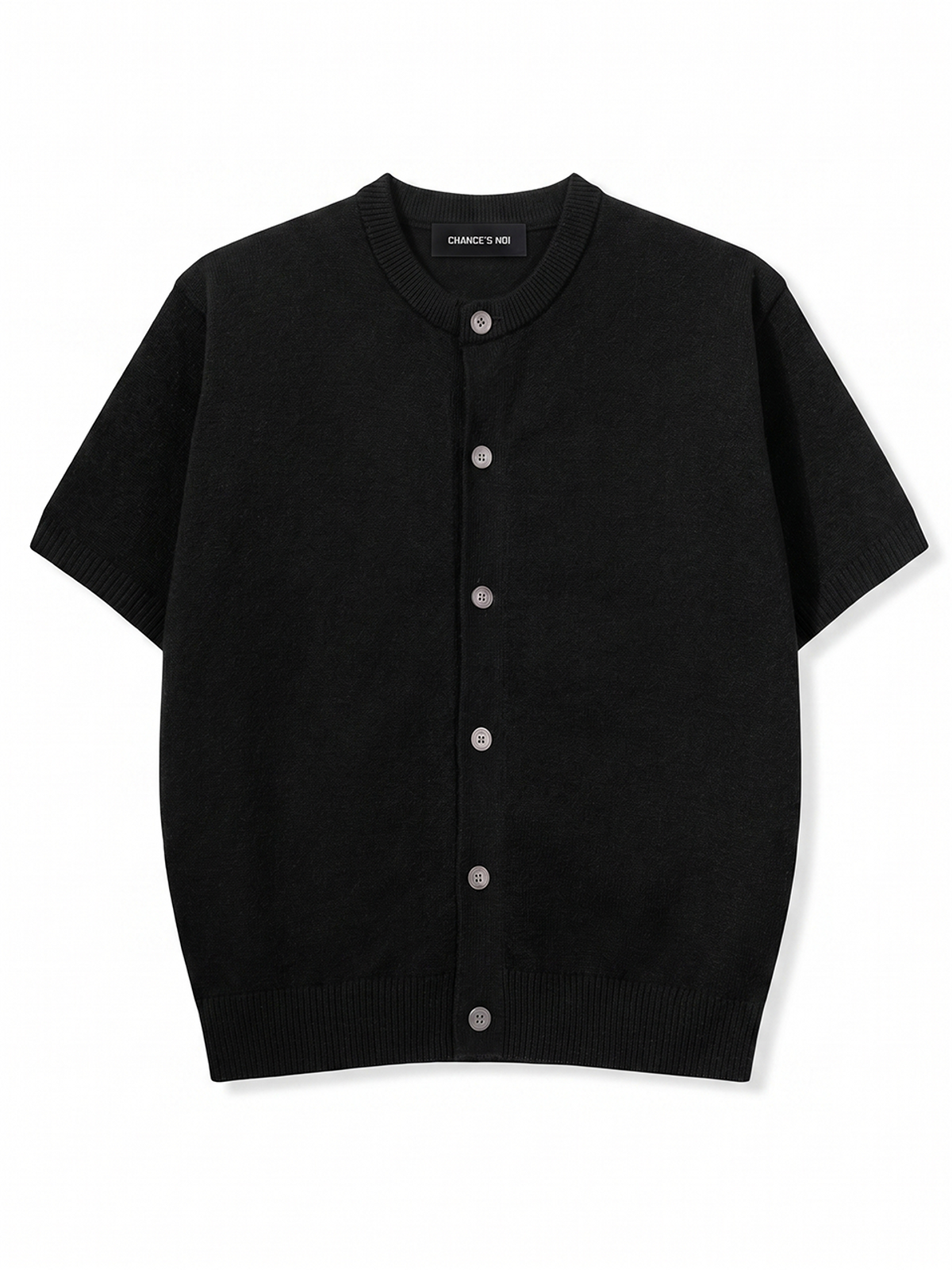 챈세스노이(CHANCE'S NOI) 라이트 부클 하프 니트 가디건(3color)/M262OT01