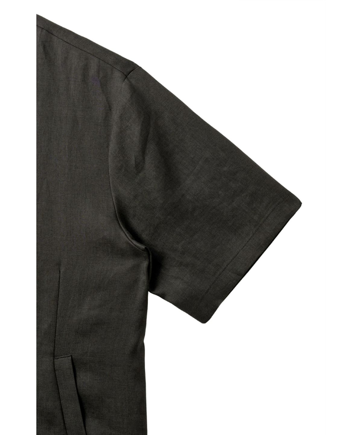 해칭룸(HATCHINGROOM) Arc Zip Shirket Black