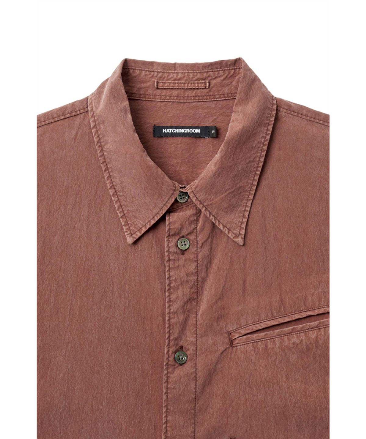 해칭룸(HATCHINGROOM) Over Shirt 1/2 Brick