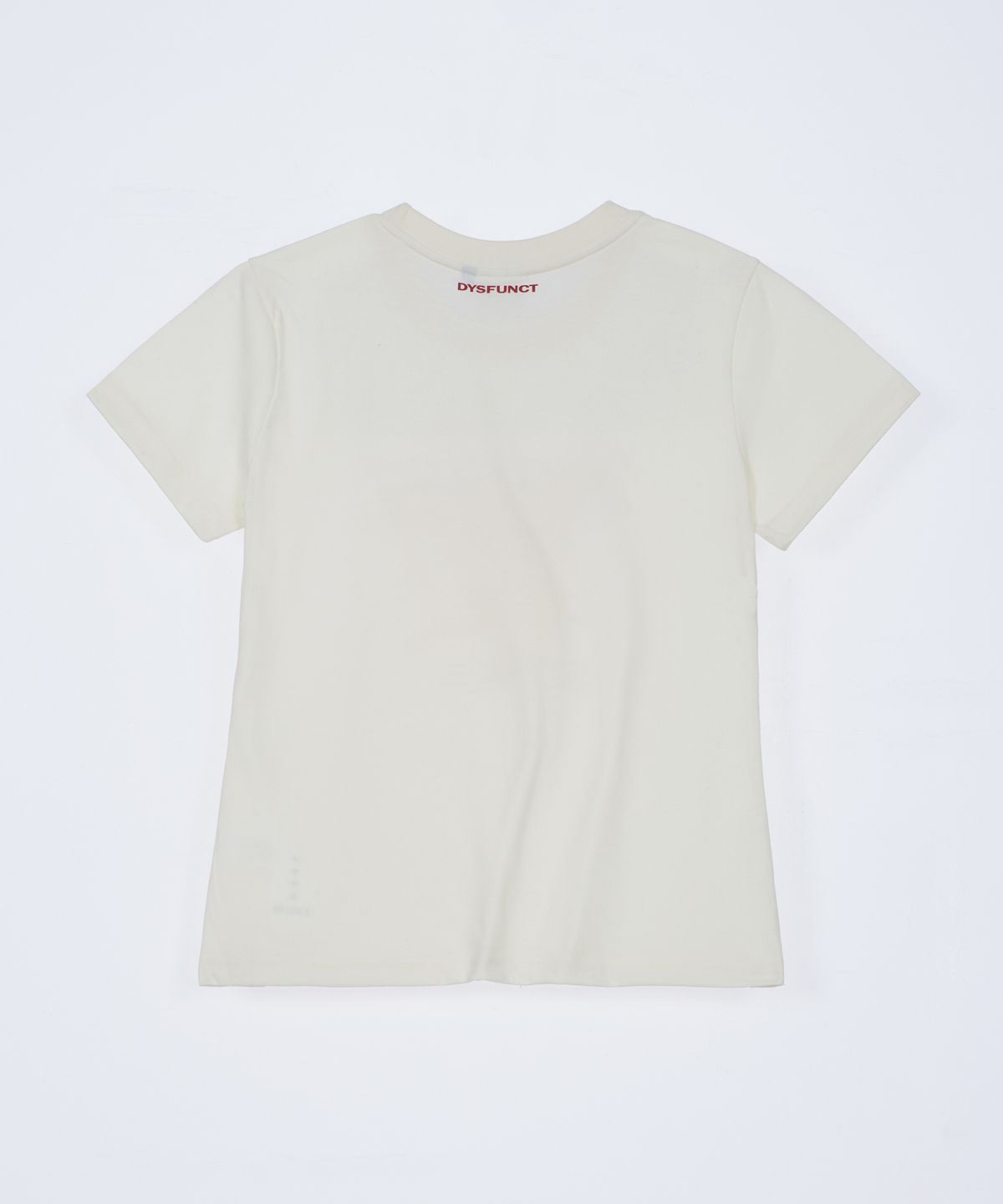 디스펑트(DYSFUNCT) BOW ANGEL SLIM FIT T-SHIRT(IVORY)