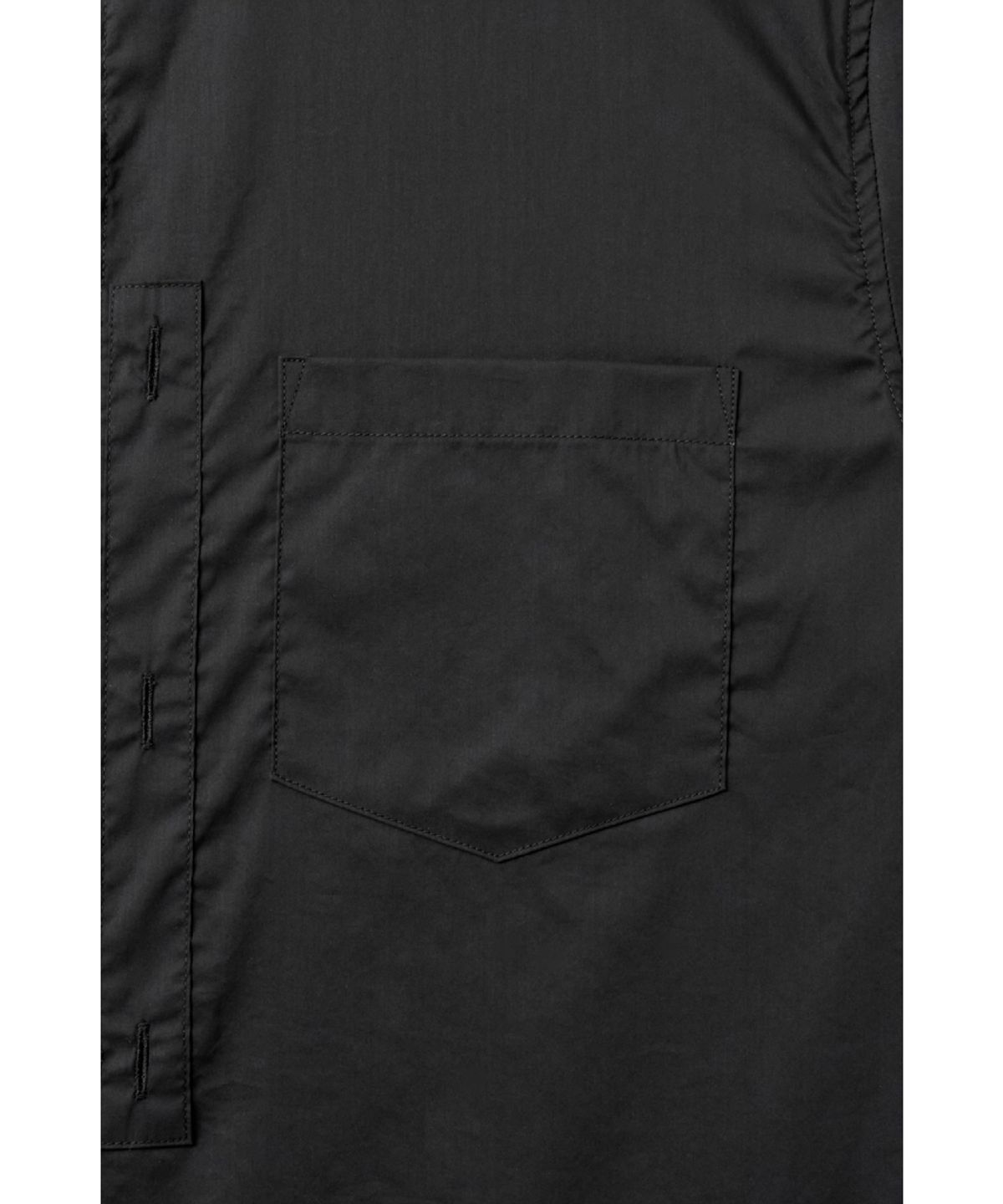 해칭룸(HATCHINGROOM) Plaket Shirt Black