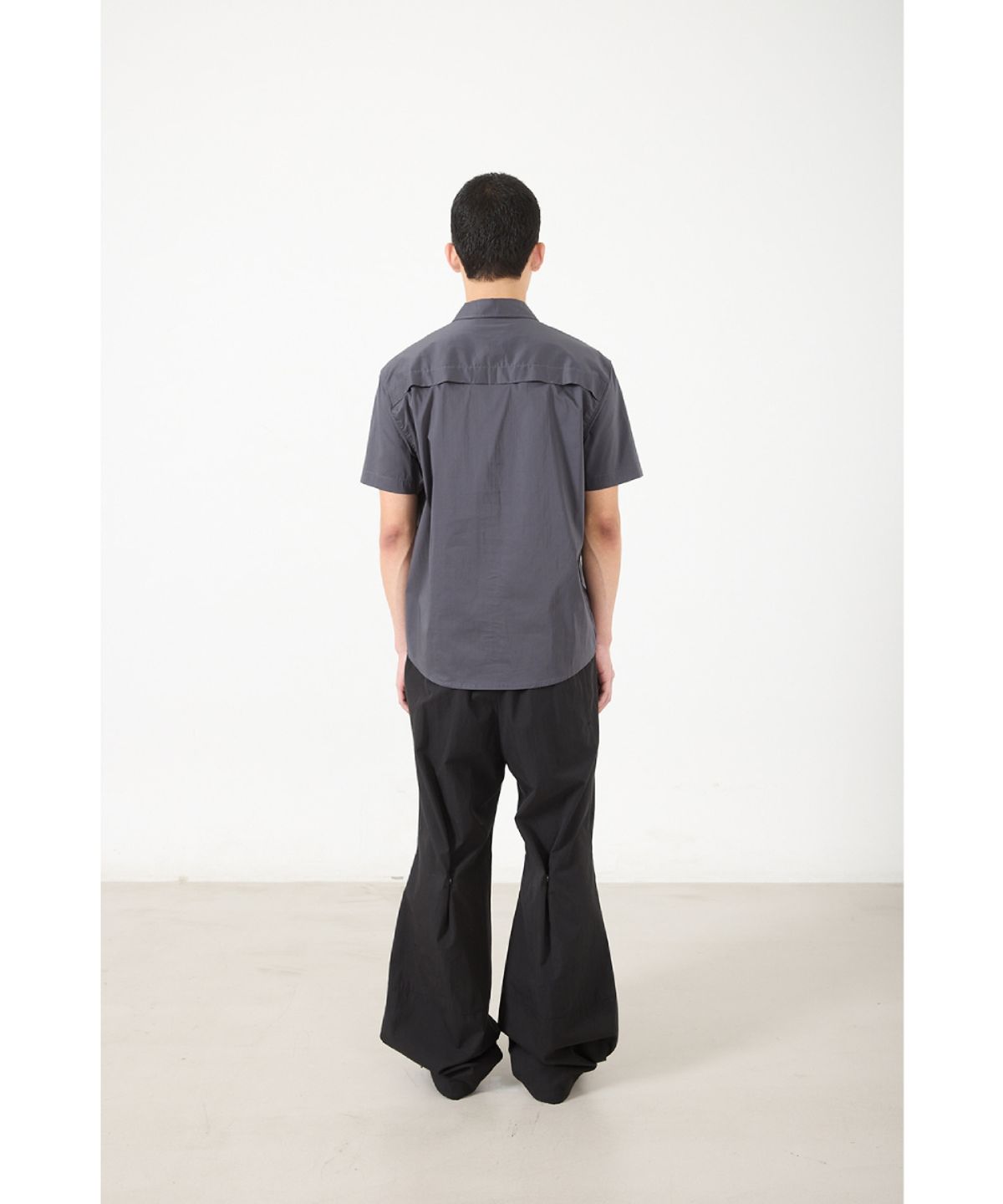 해칭룸(HATCHINGROOM) Plaket Shirt Charcoal