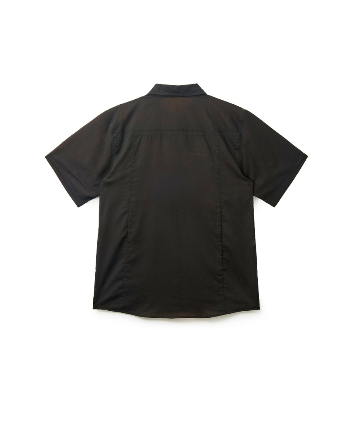 해칭룸(HATCHINGROOM) Reversible Two Face Shirt Black/Orange