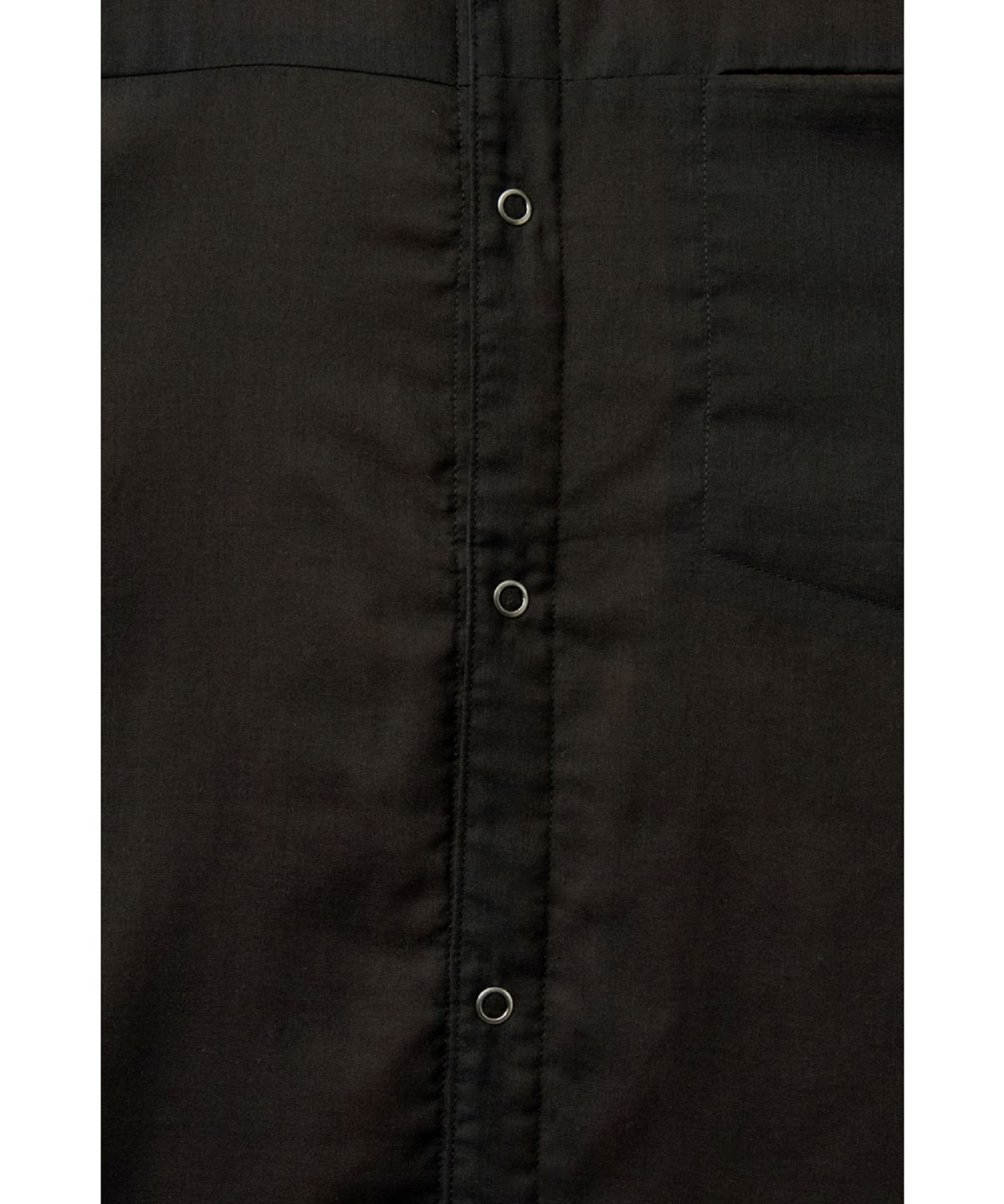 해칭룸(HATCHINGROOM) Reversible Two Face Shirt Black/Orange